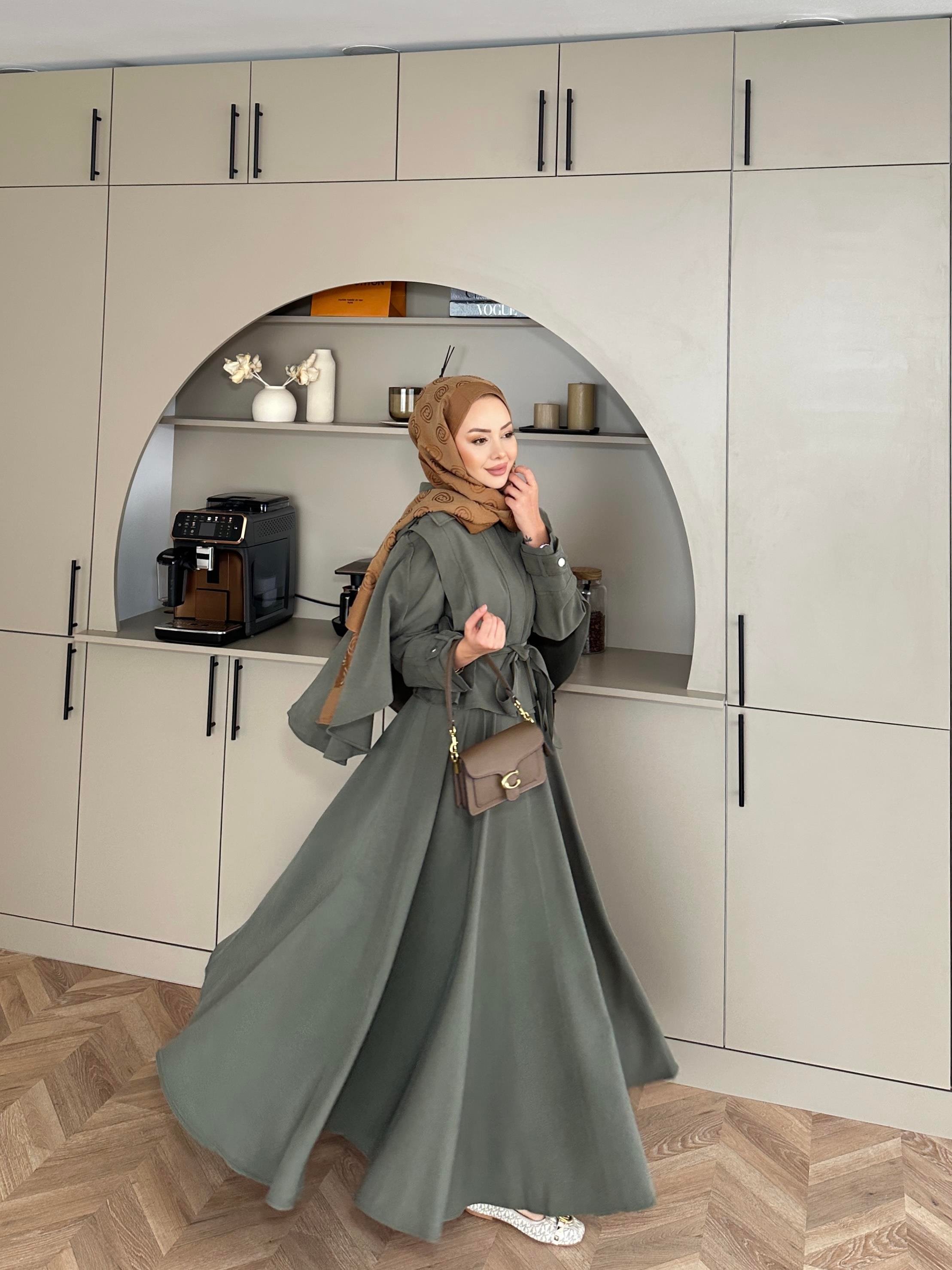 Mela Tensel Etekli Takım Haki