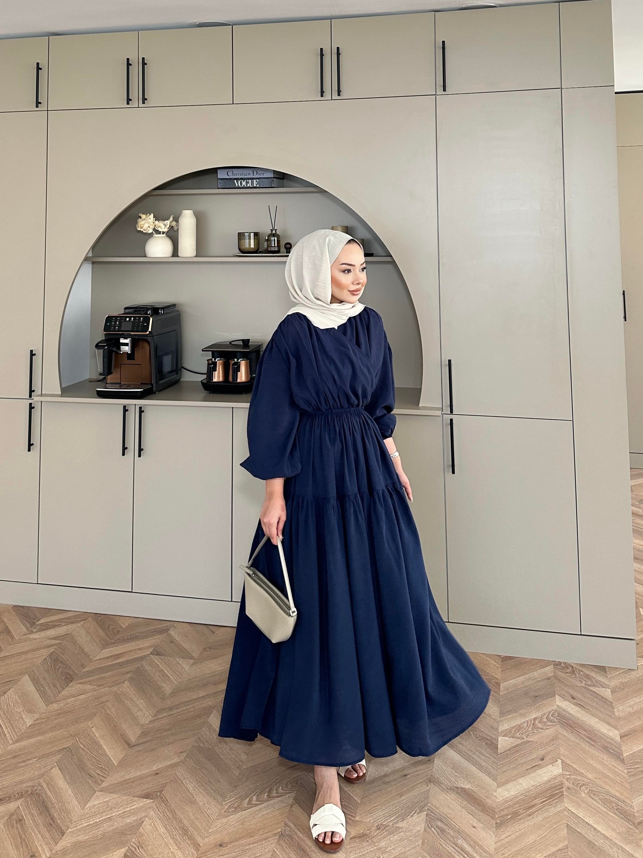 Meya Elbise Lacivert