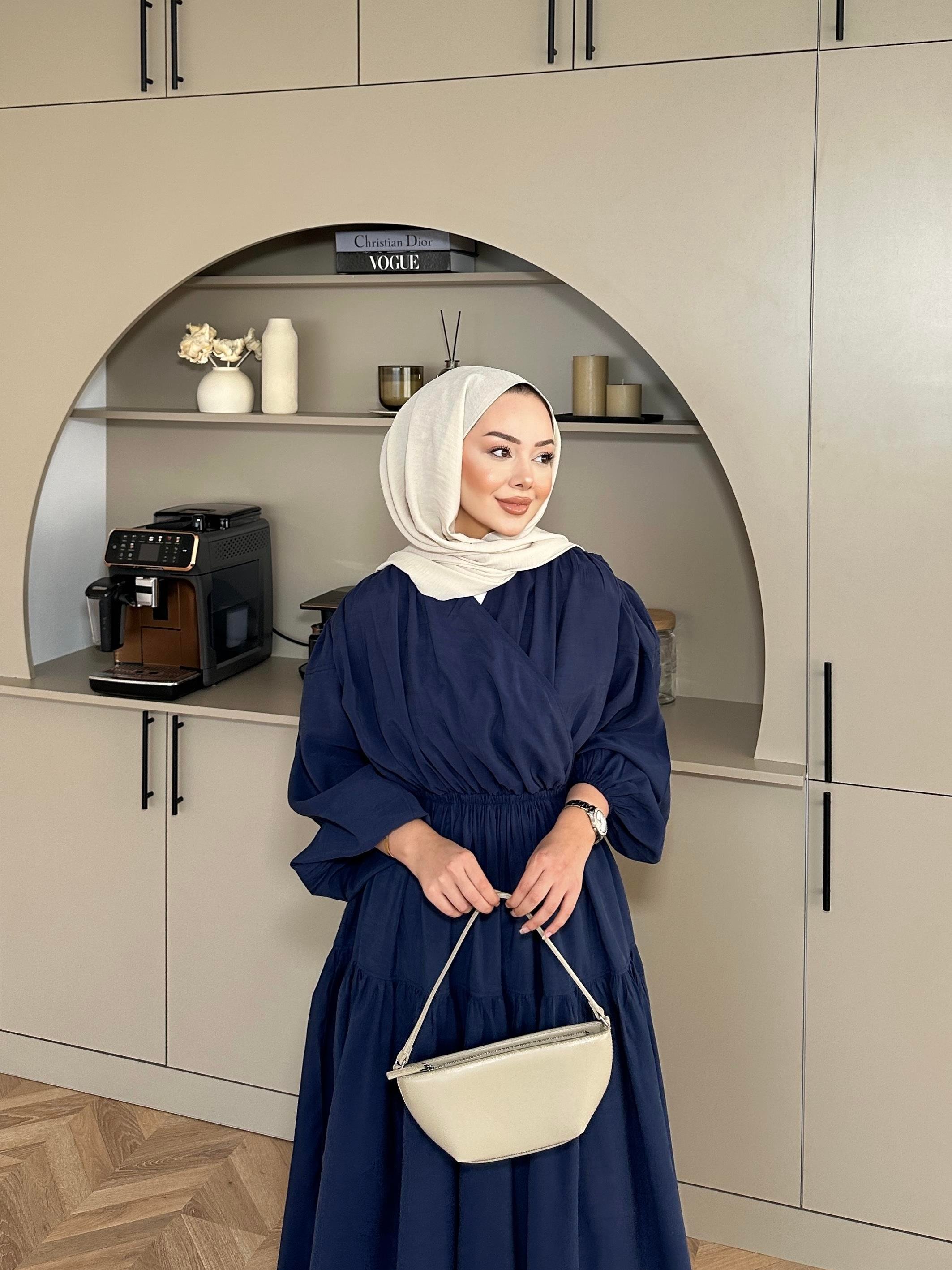 Meya Elbise Lacivert