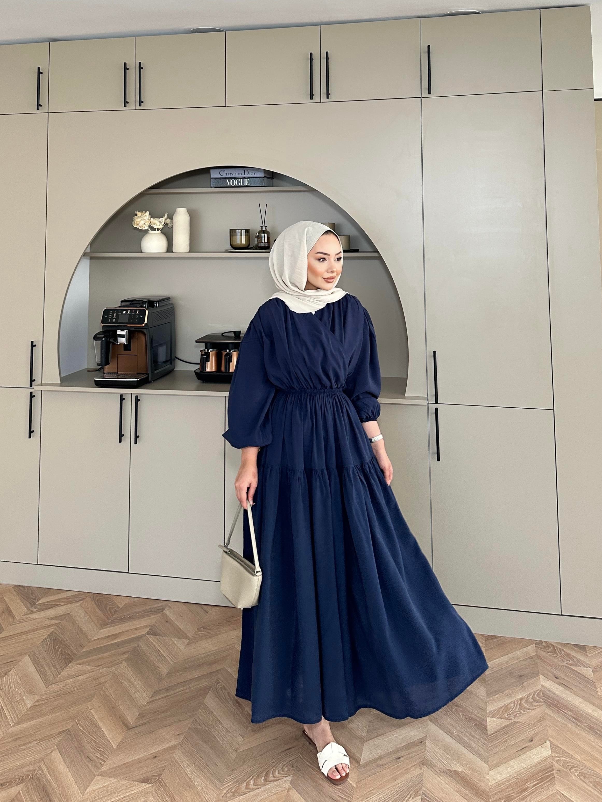 Meya Elbise Lacivert