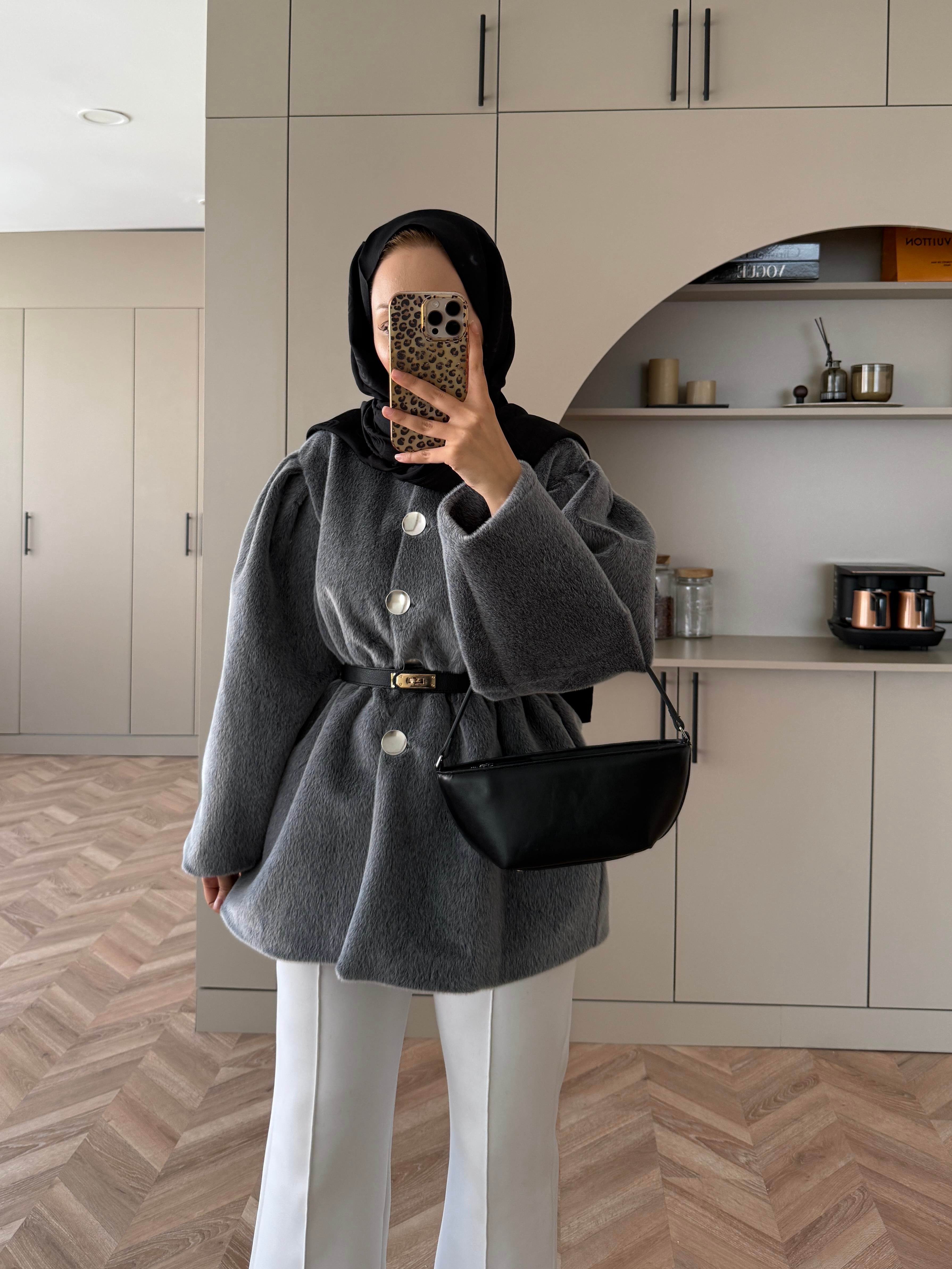 Mısra Angora Kaban Gri