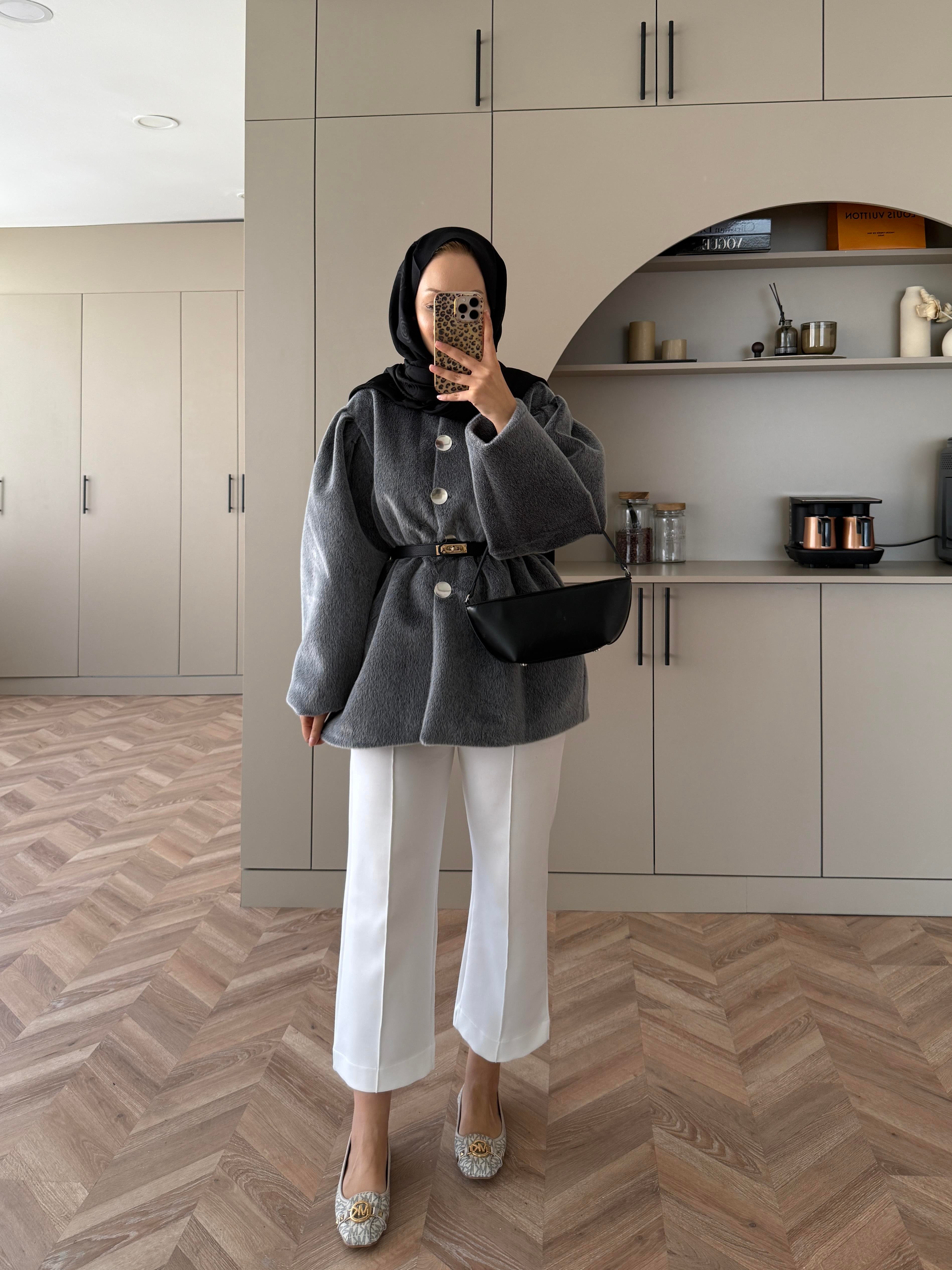 Mısra Angora Kaban Gri