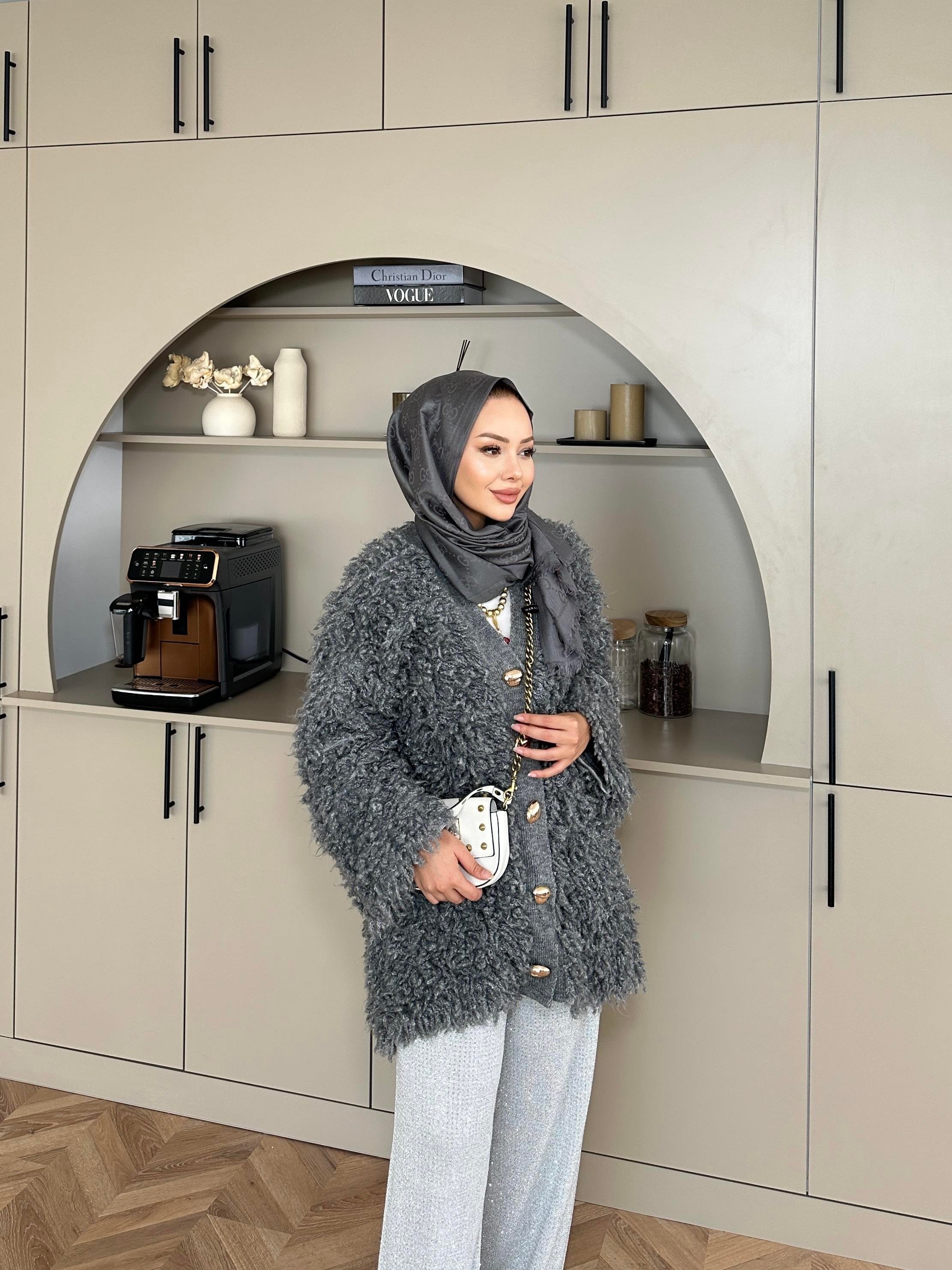 Moira Sakallı Hırka Antrasit