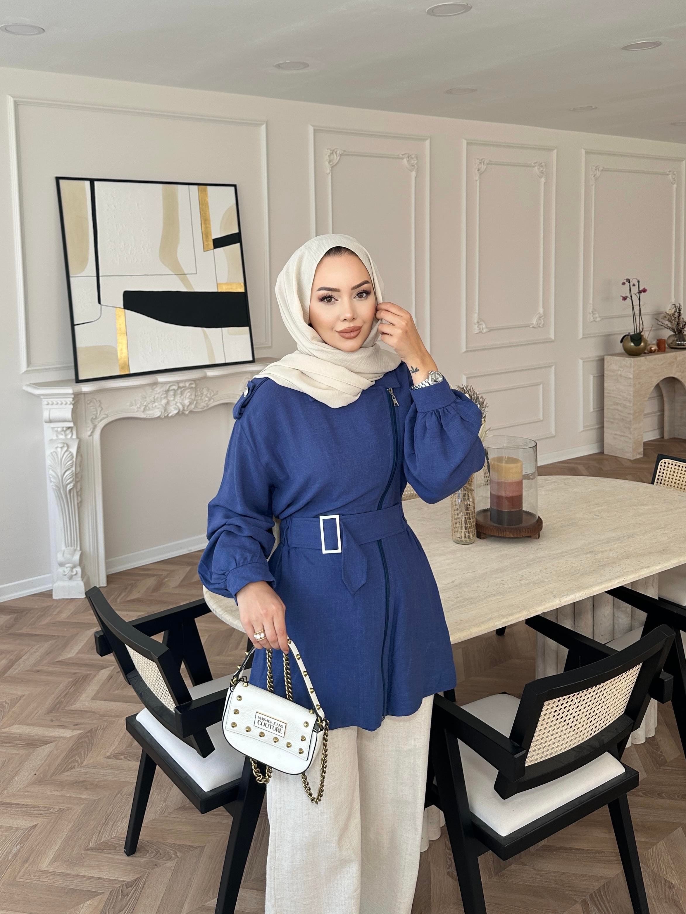 Pullu Payet Ceket Bej