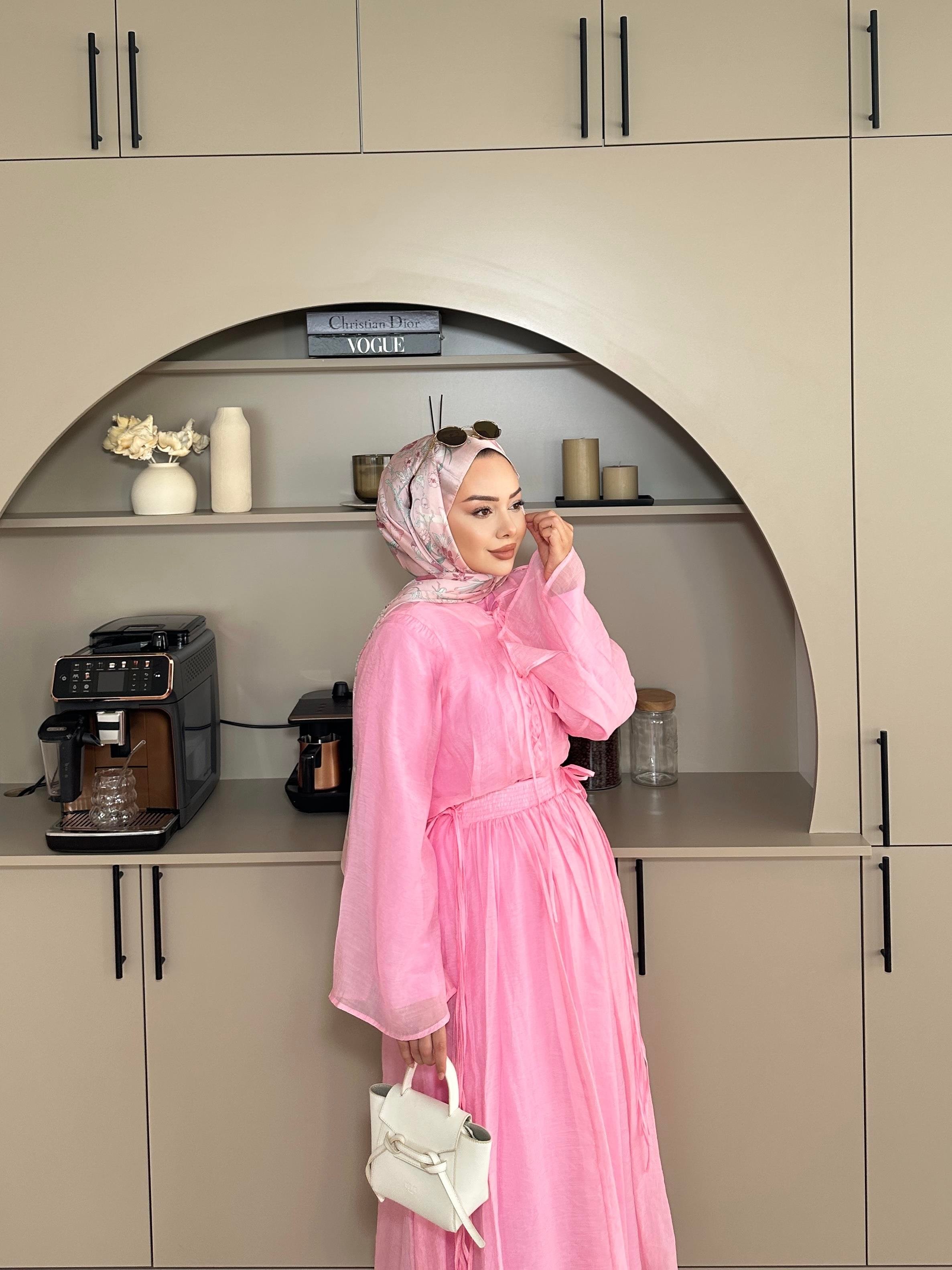 Morgan Etekli Takım Pembe