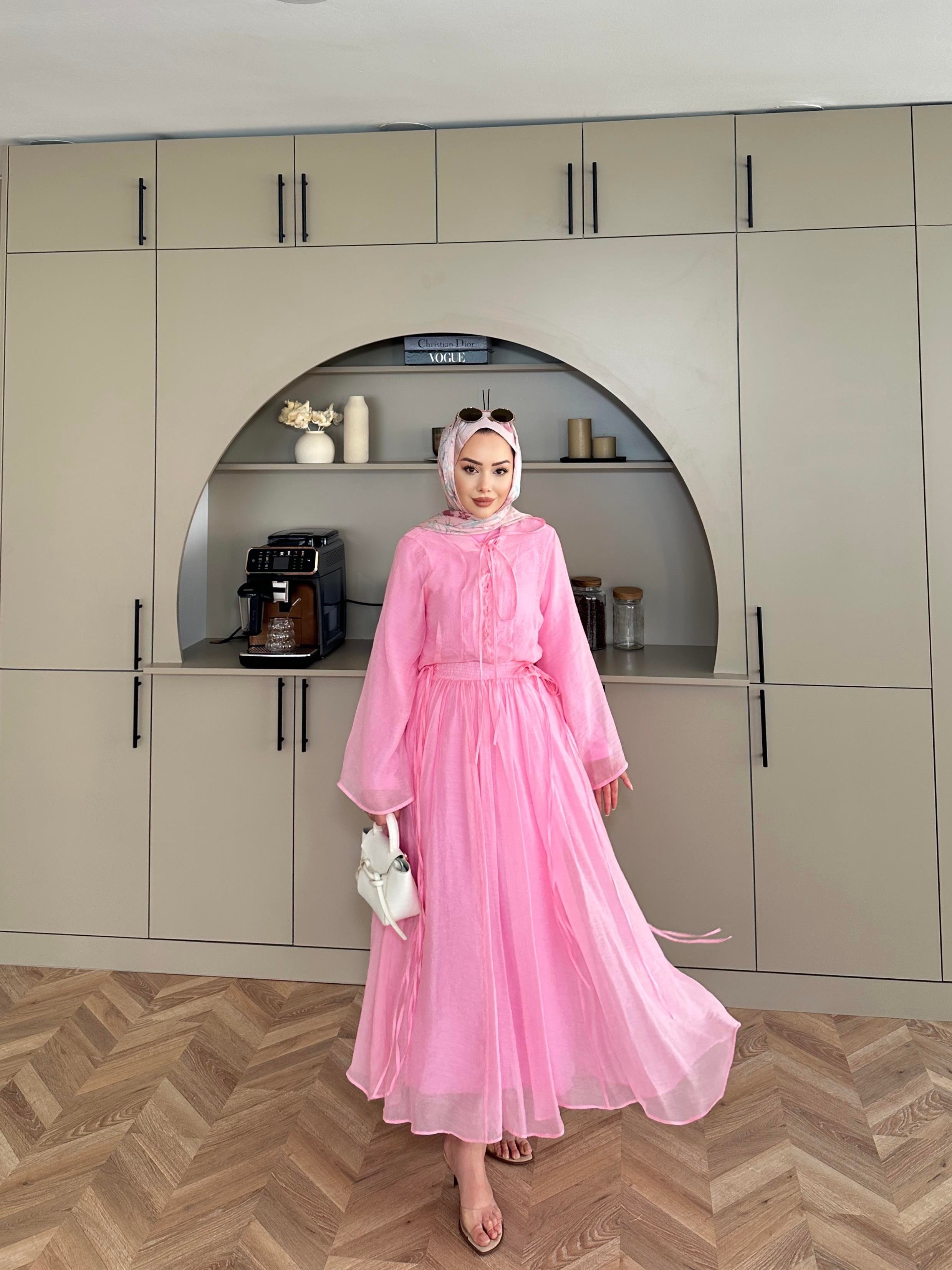 Morgan Etekli Takım Pembe