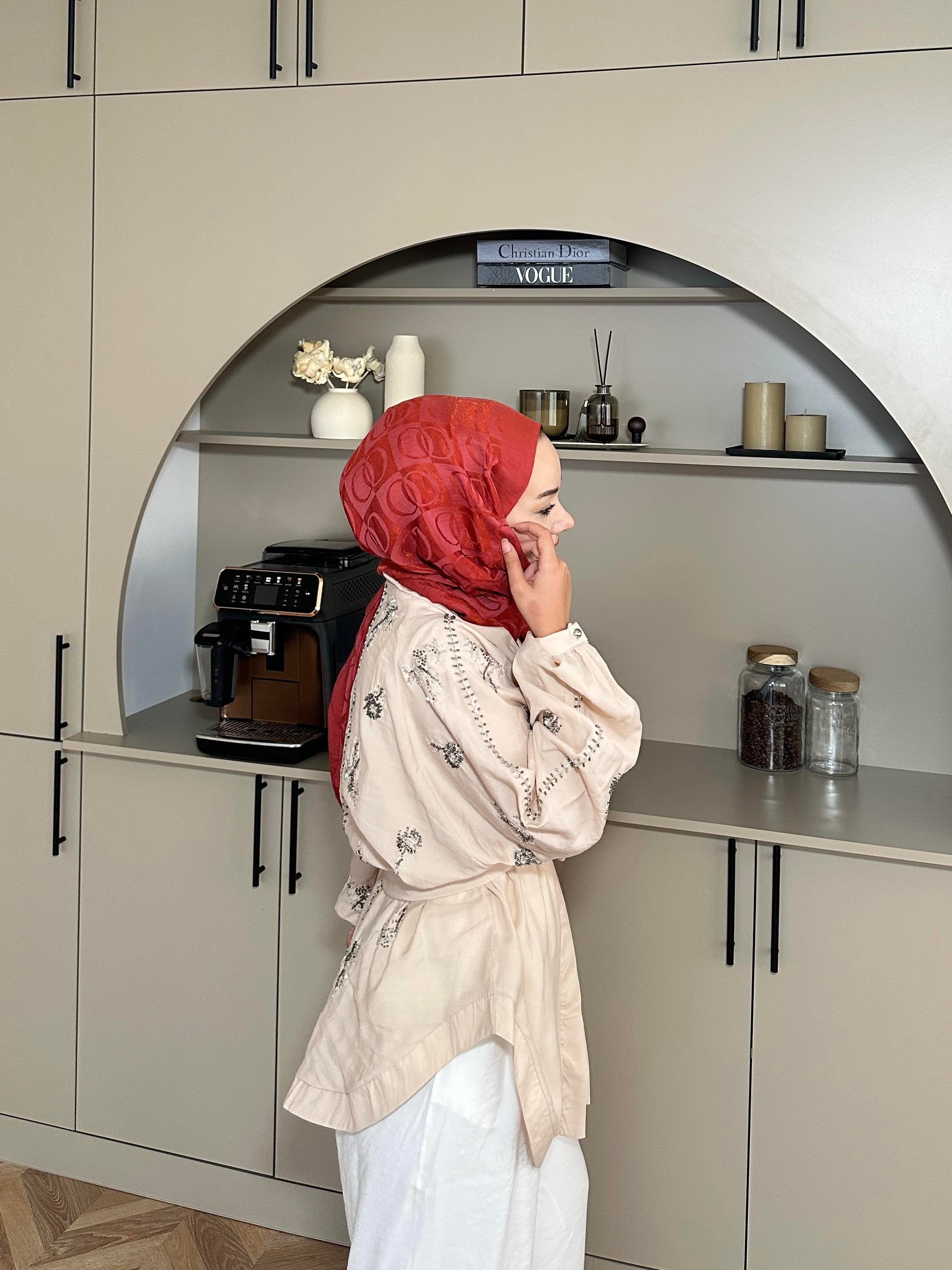 Nakışlı Kimono Bej