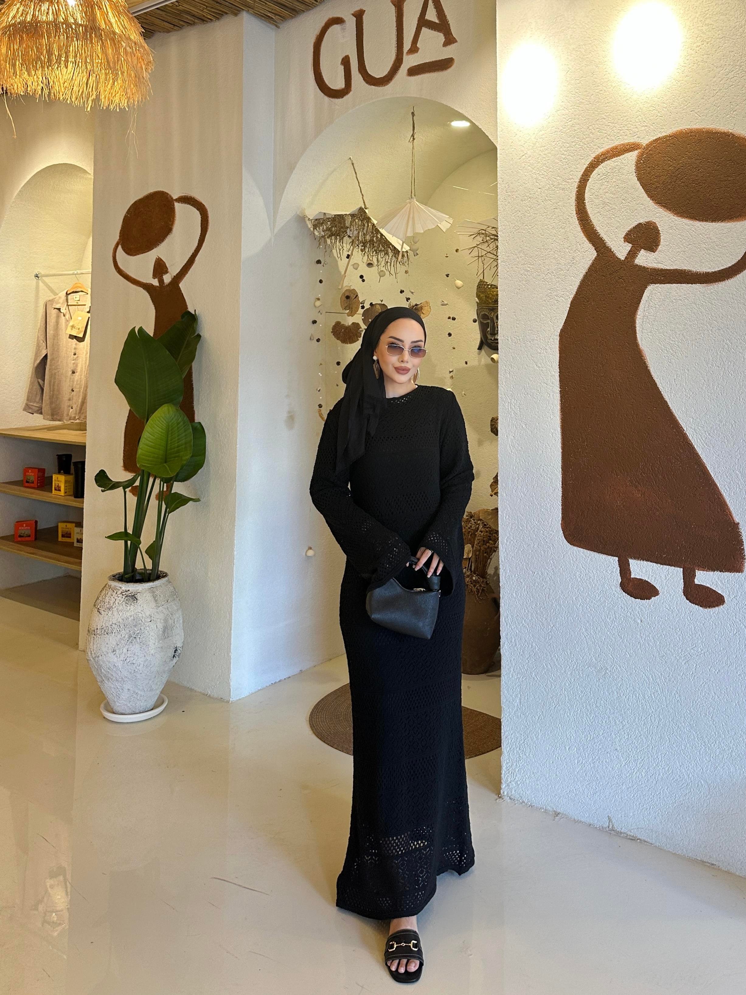 (ÖNSİPARİŞ) 10 iş günü sonra kargolanacaktır Mia Elbise Siyah