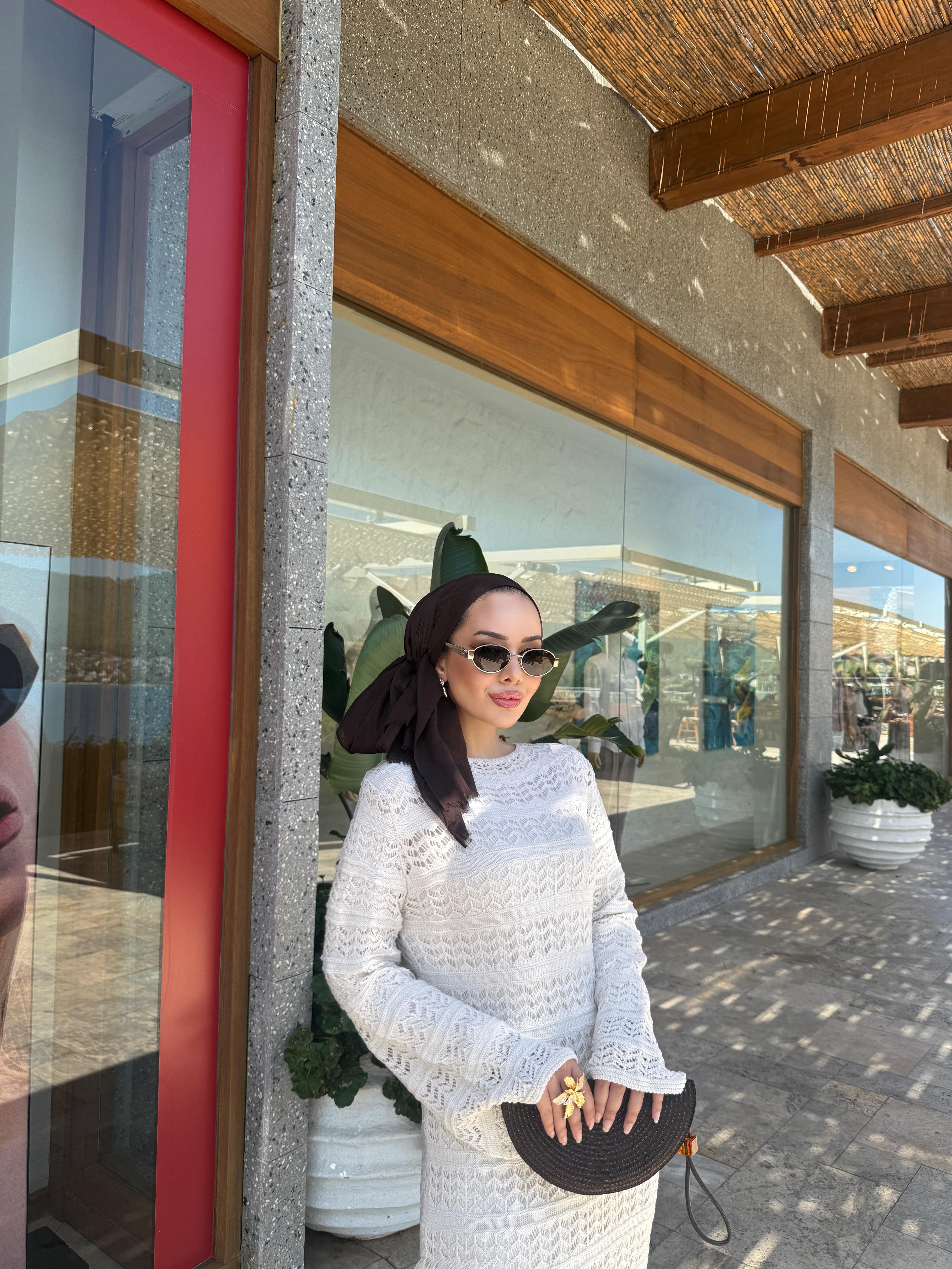 (ÖNSİPARİŞ) 10 iş günü sonra kargolanacaktır Mia Elbise Bej