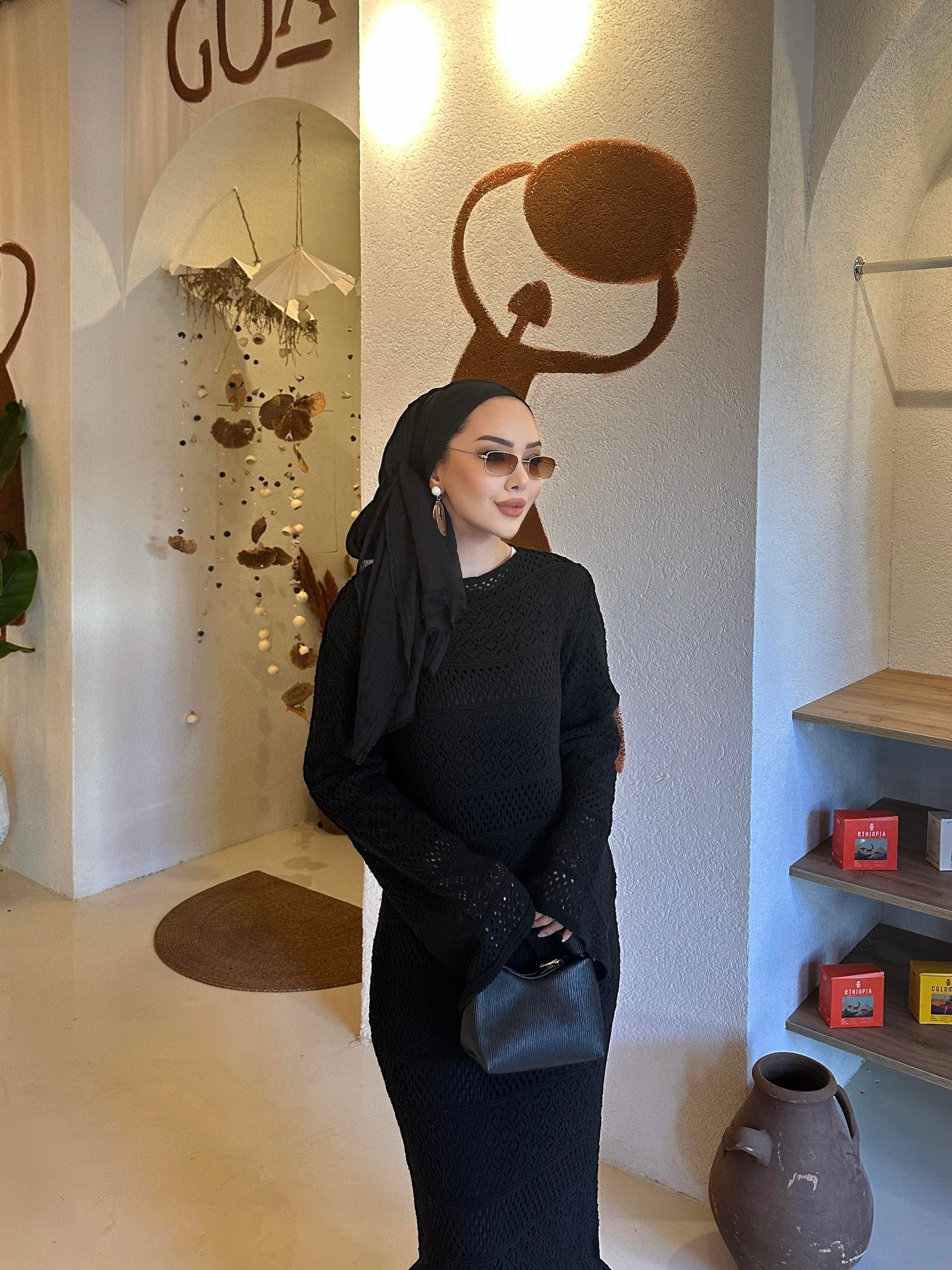 (ÖNSİPARİŞ) 10 iş günü sonra kargolanacaktır Mia Elbise Siyah