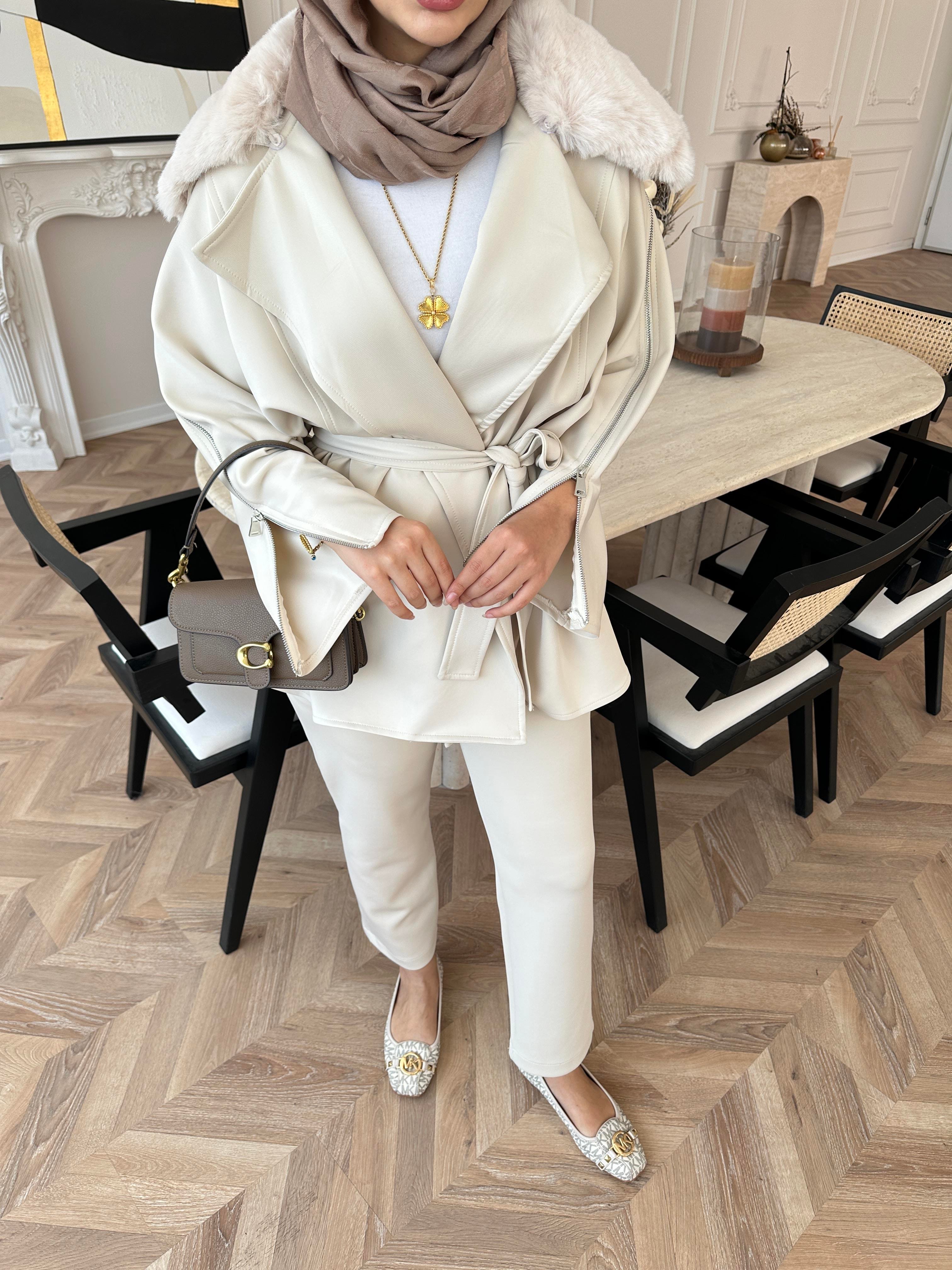 Pasha Scuba Takım Bej