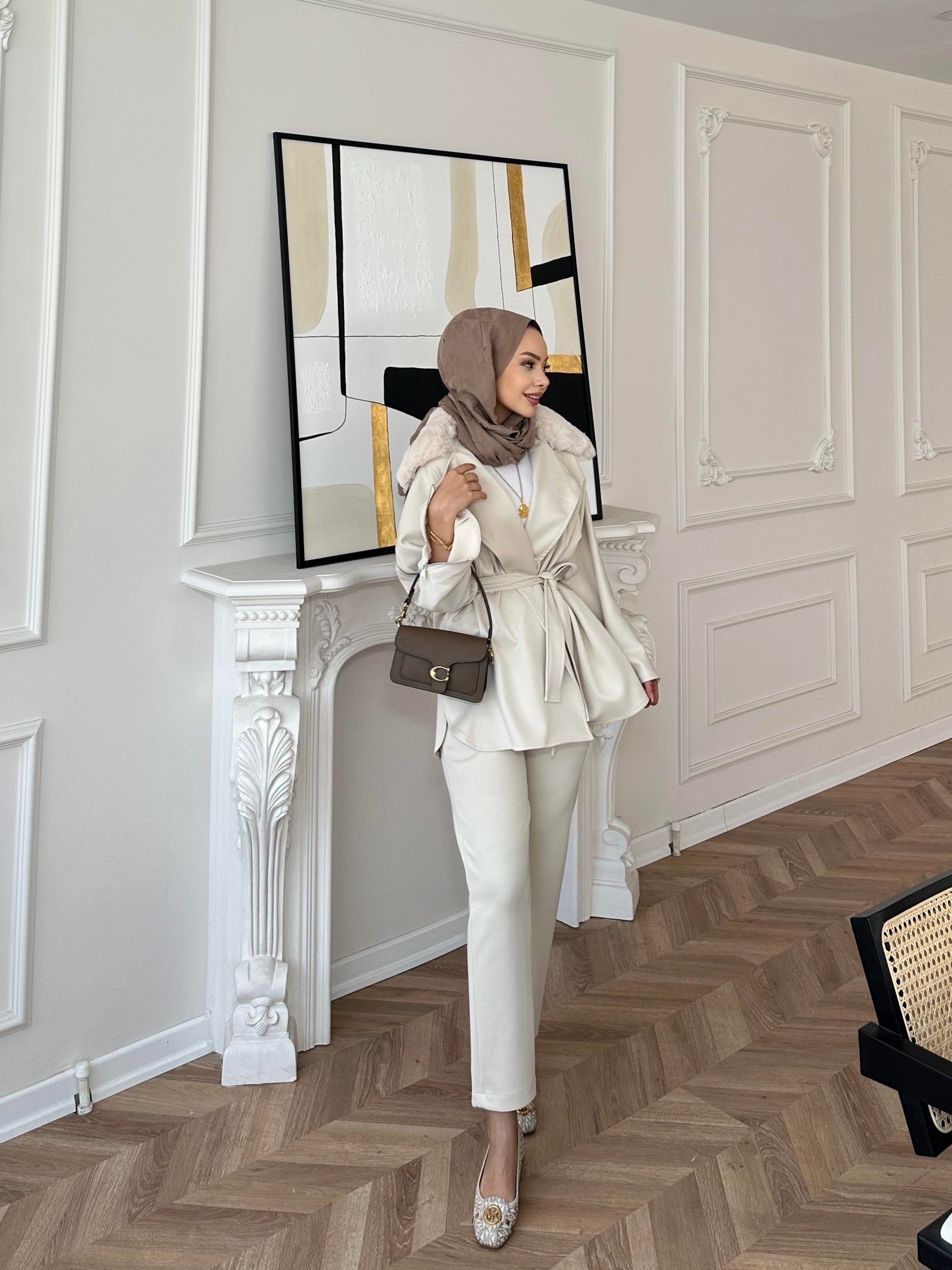 Pasha Scuba Takım Bej