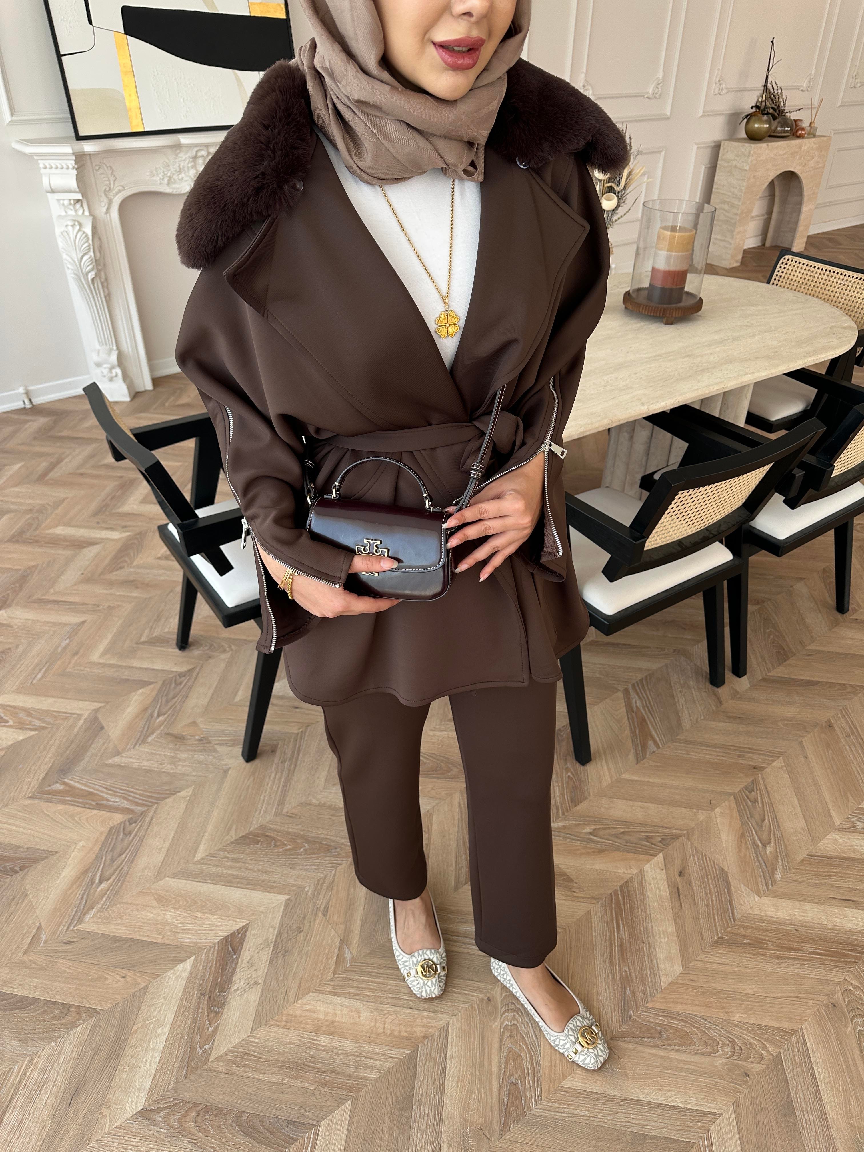 Pasha Scuba Takım Kahve