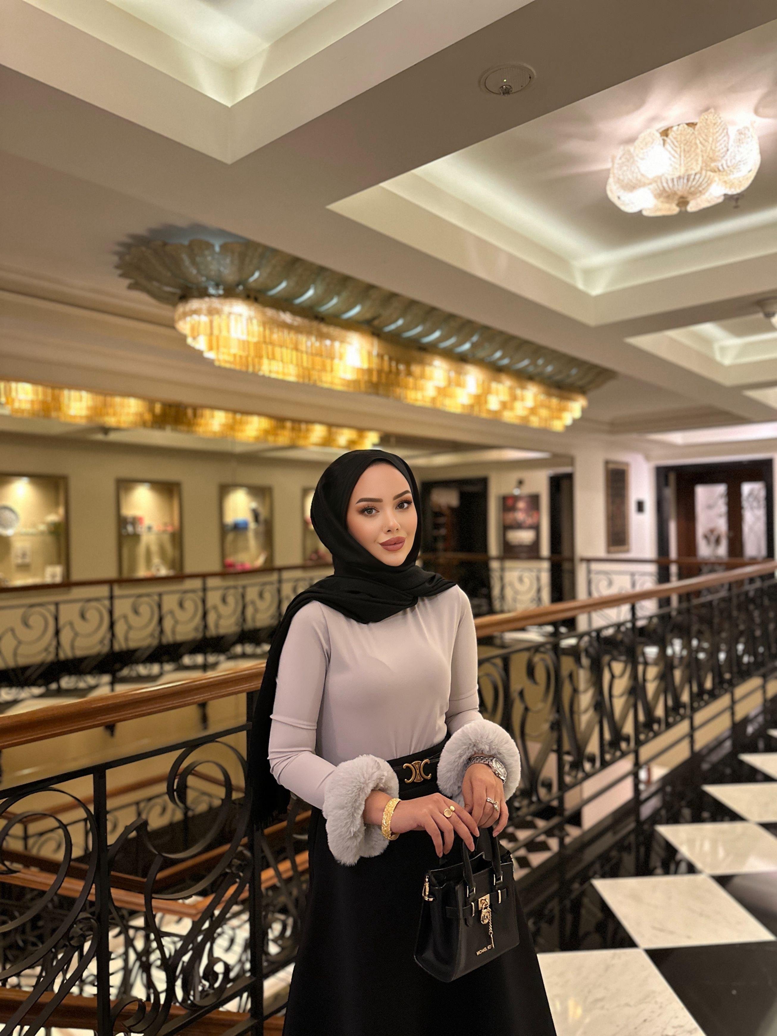 Peluş Kollu Çıtçıtlı Body Gri