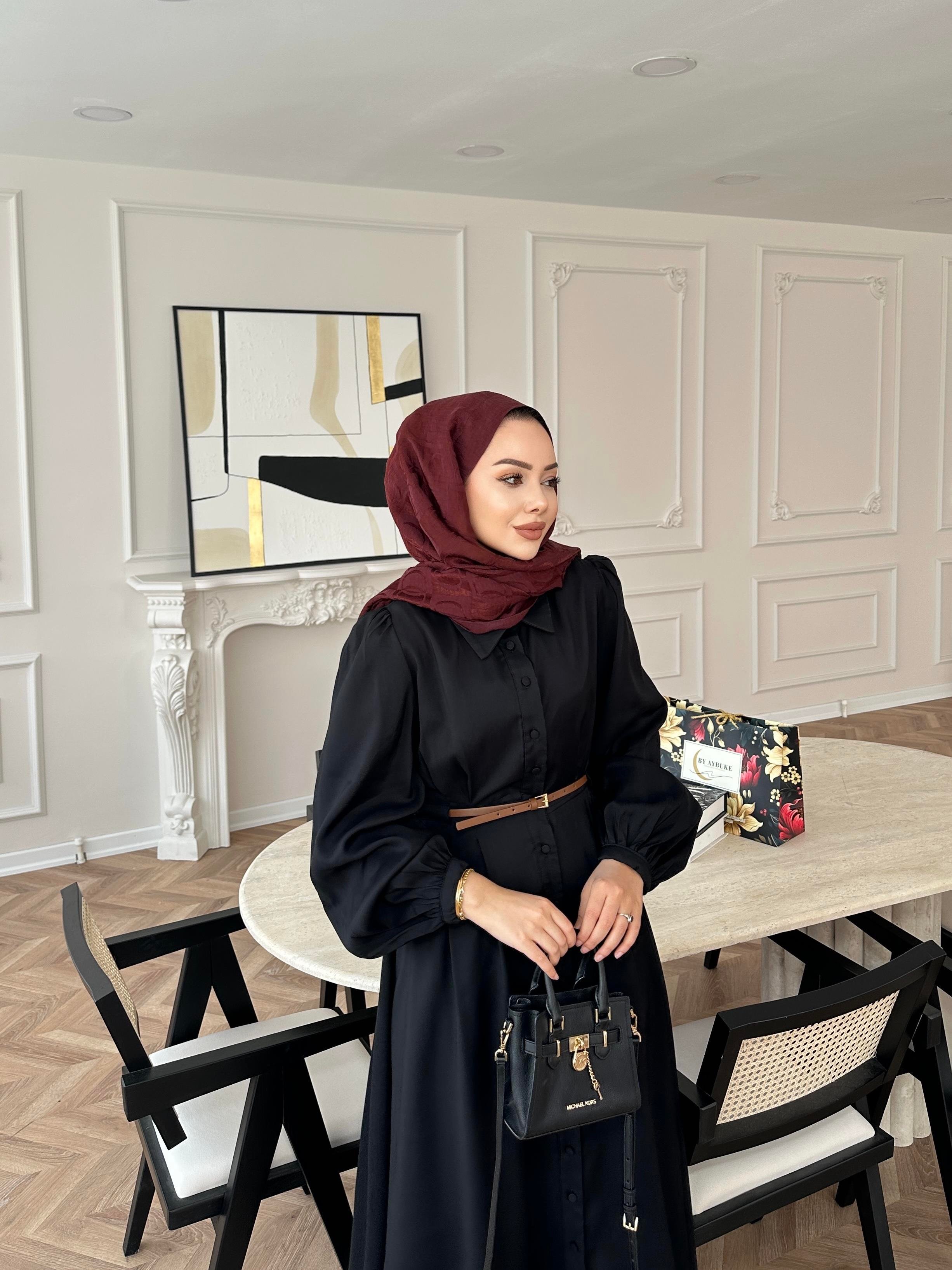 İşlemeli Kimono Takım Mavi