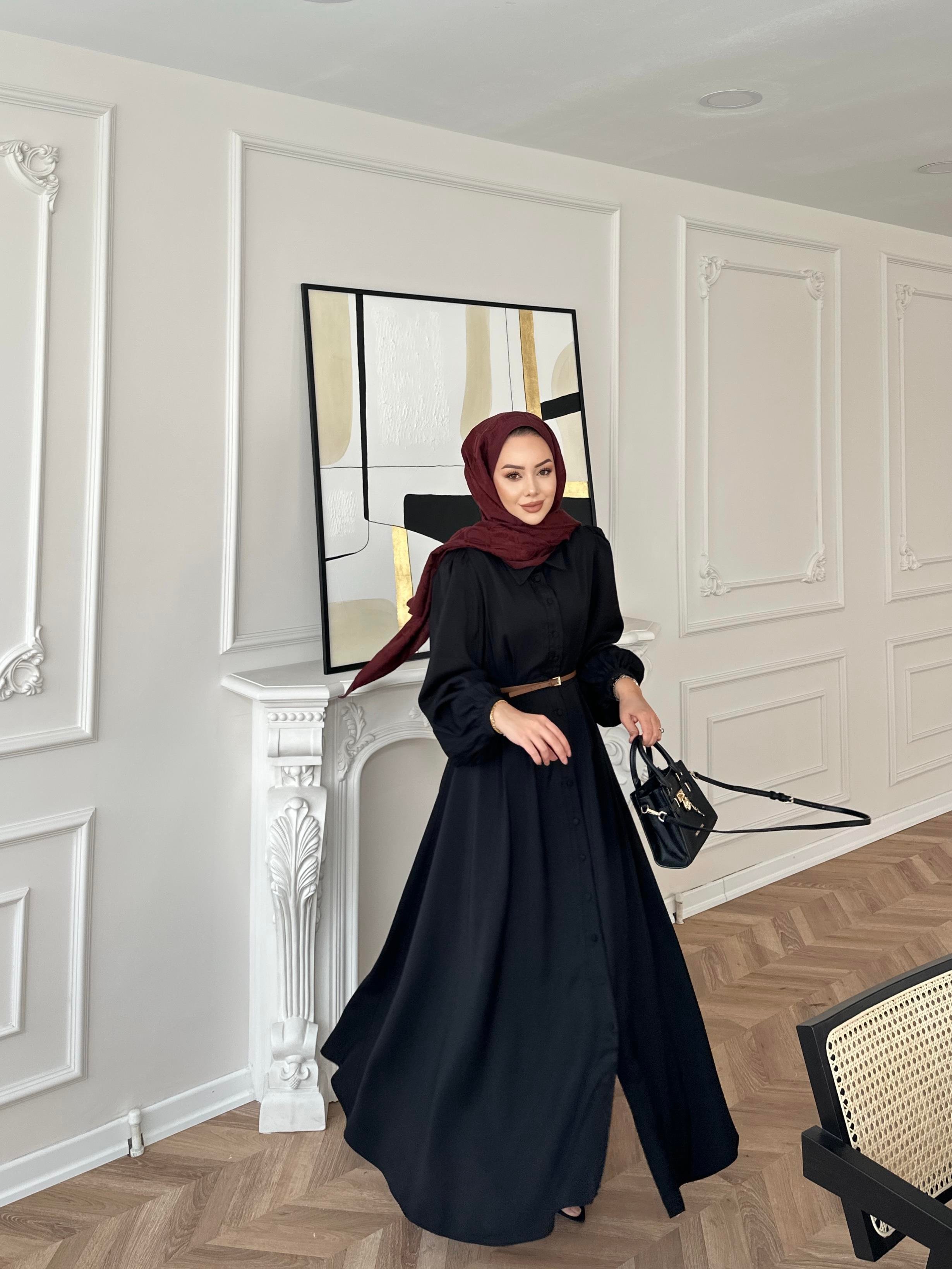 İşlemeli Kimono Takım Mavi