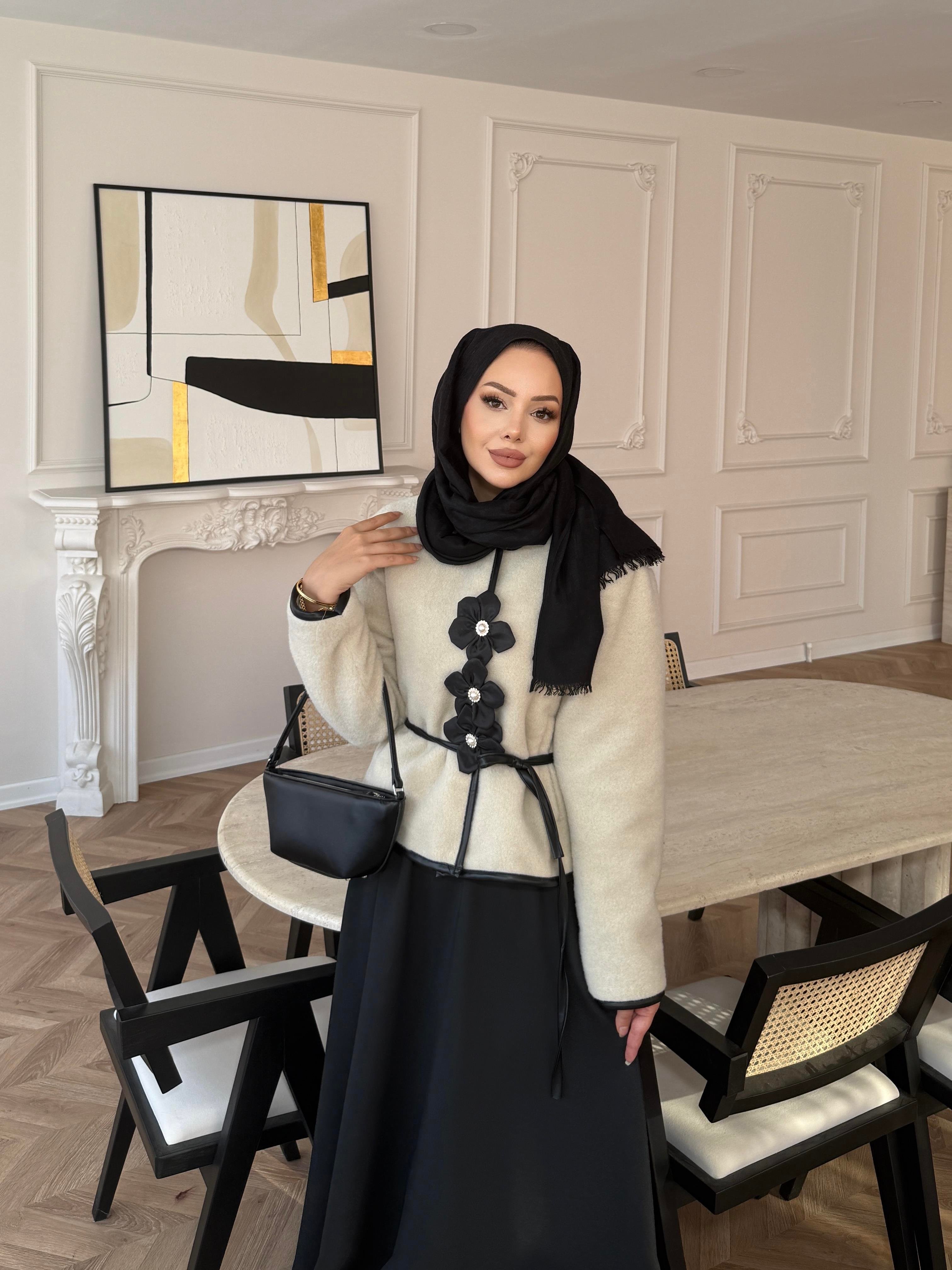 Petra Deri Biyeli Ceket Bej