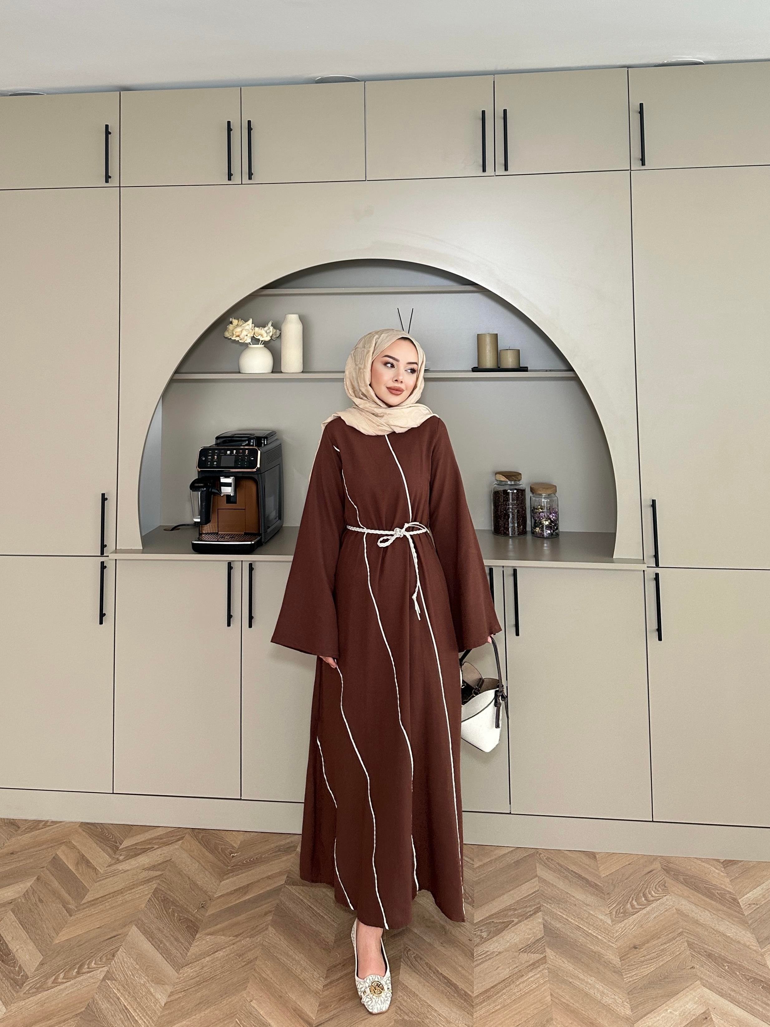 Pinterest Elbise Acı Kahve