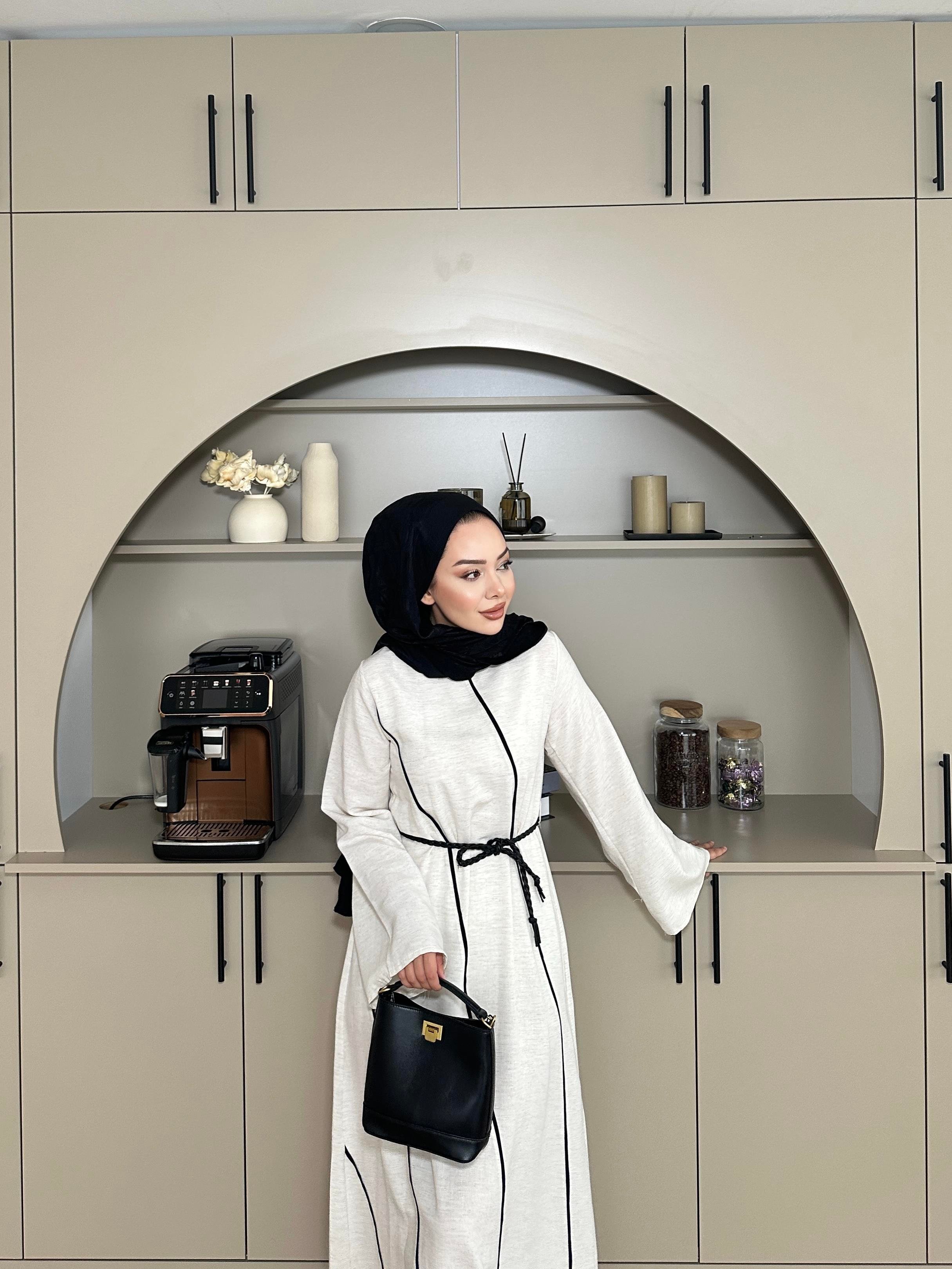 Pinterest Keten Elbise Bej 