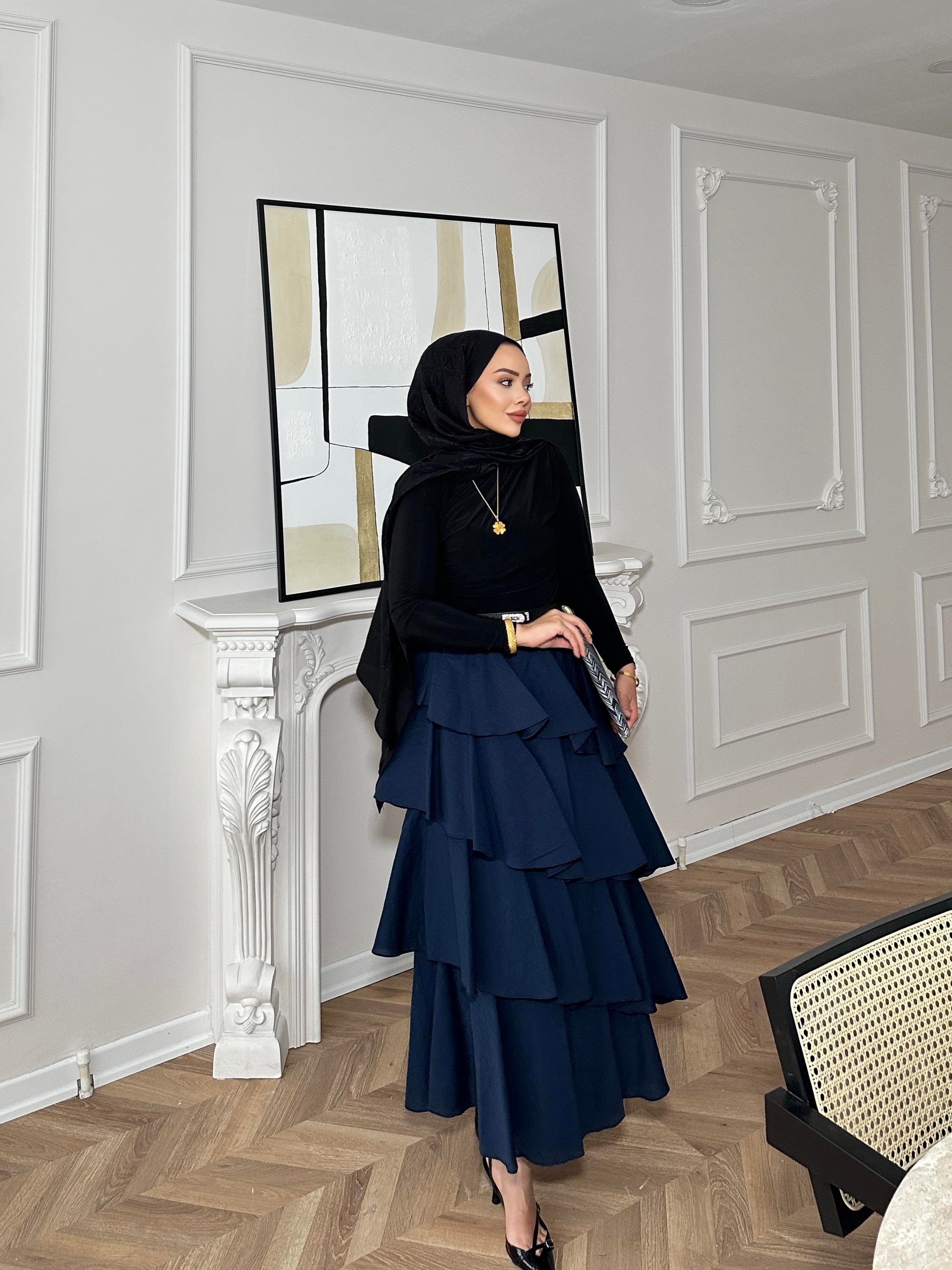 Premium Katkat Etek Lacivert