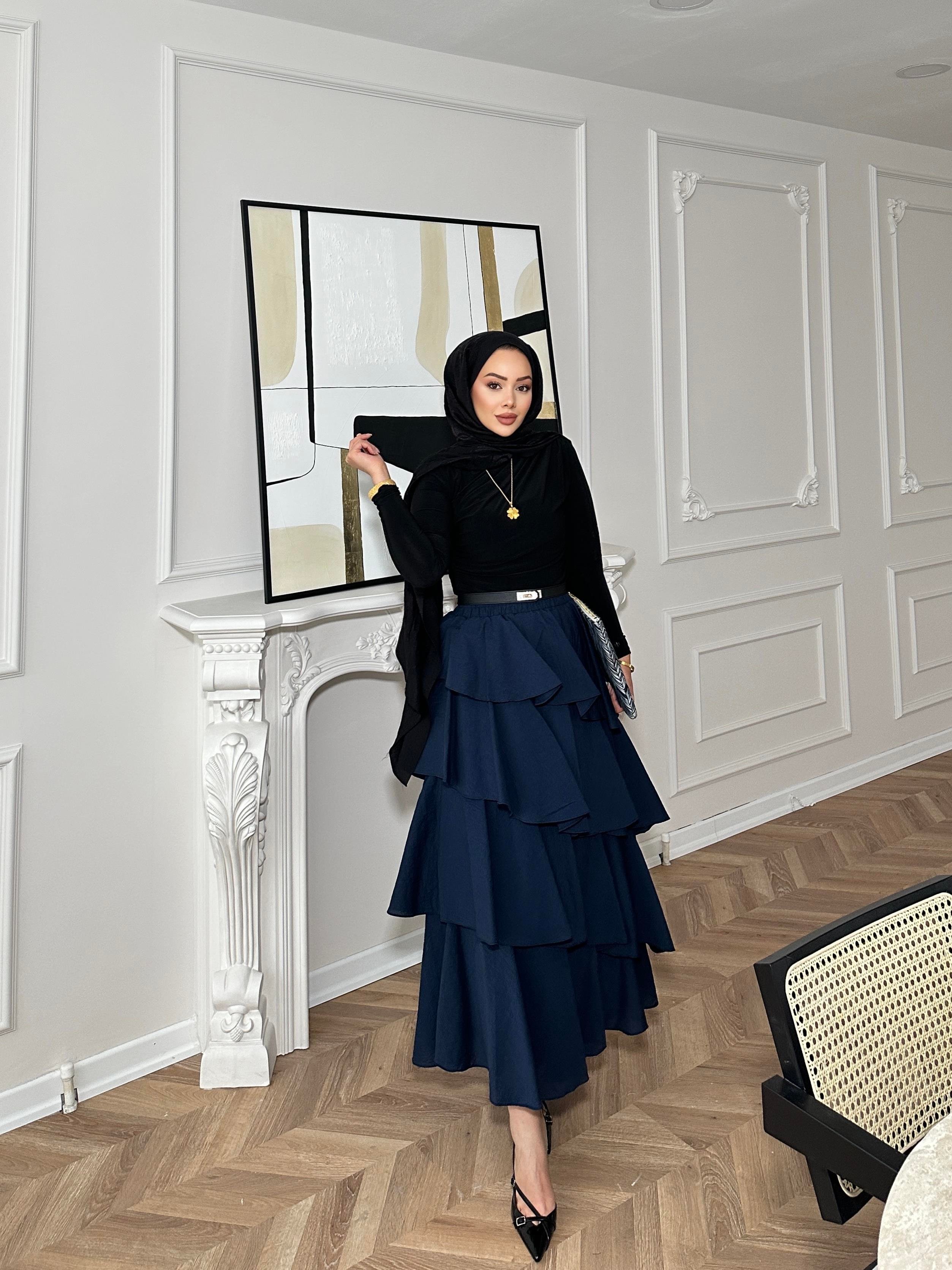 Premium Katkat Etek Lacivert