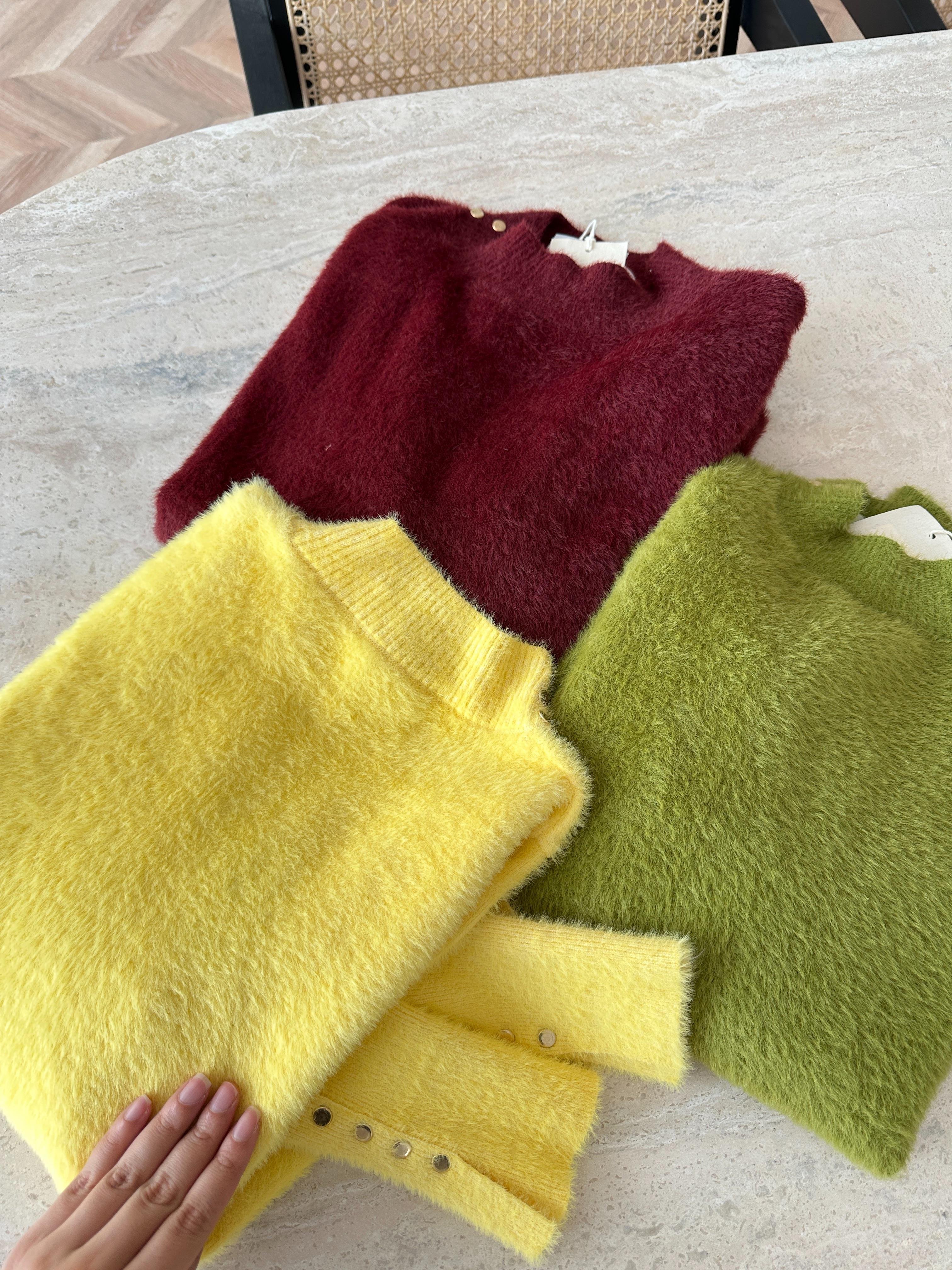 Pure Angora Kazak Bordo