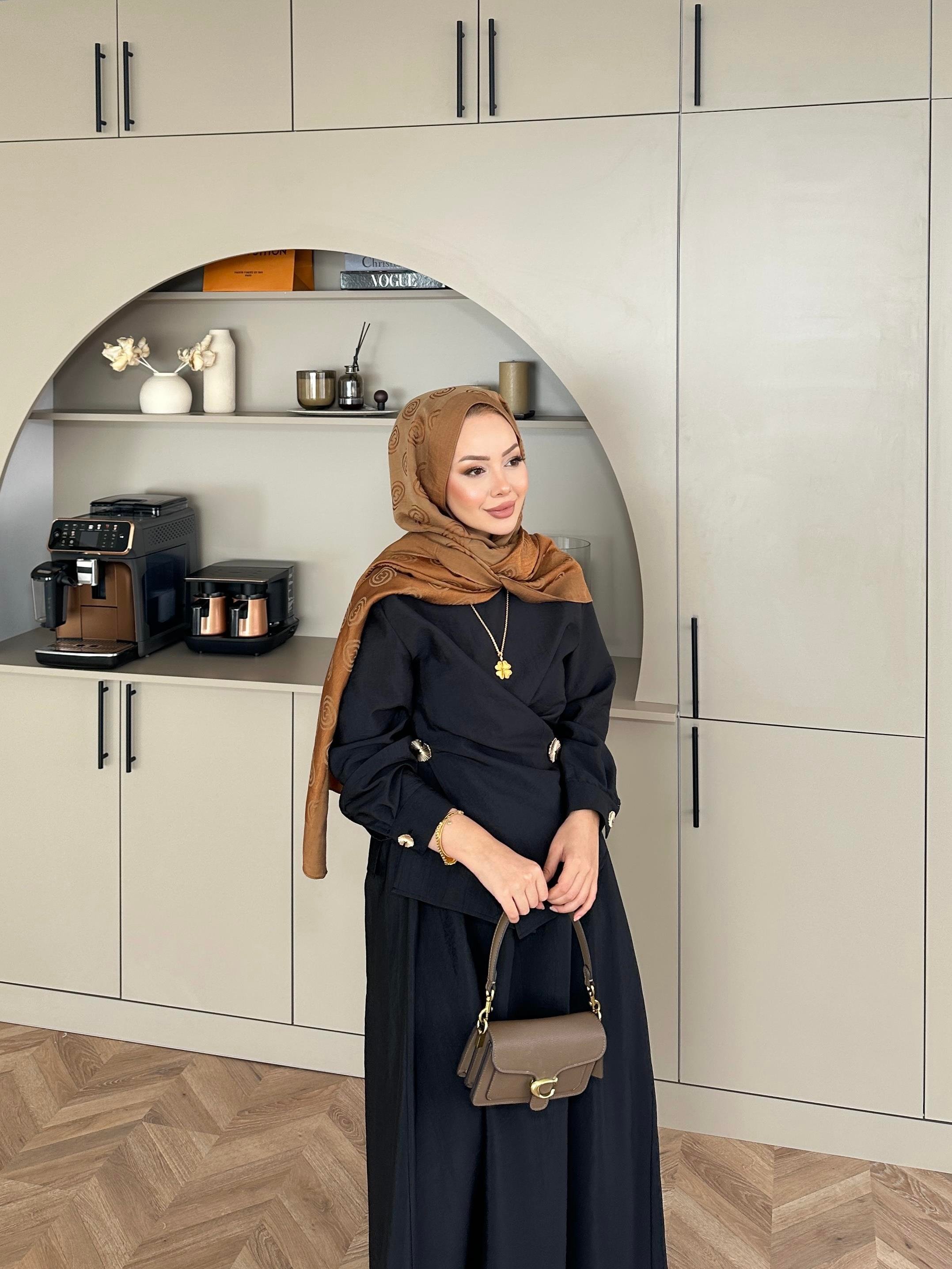 Raisa Cupra Etekli Takım Siyah