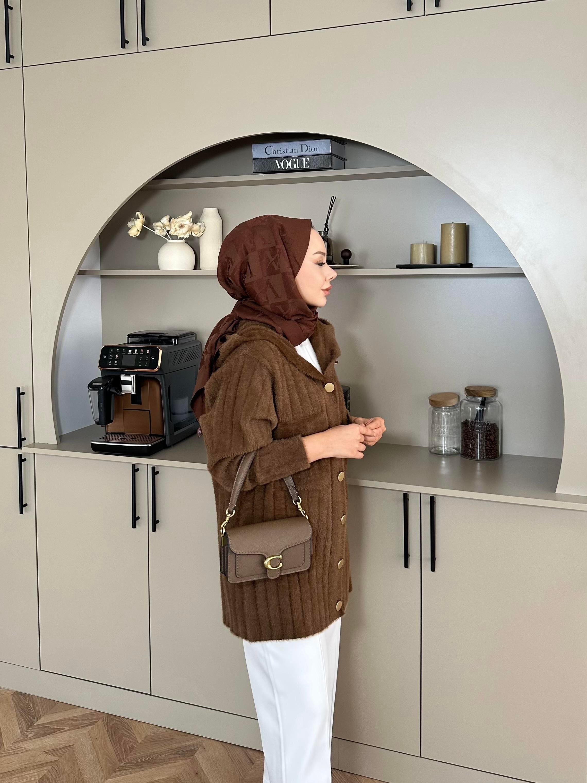 Rove Angora Hırka Acı Kahve