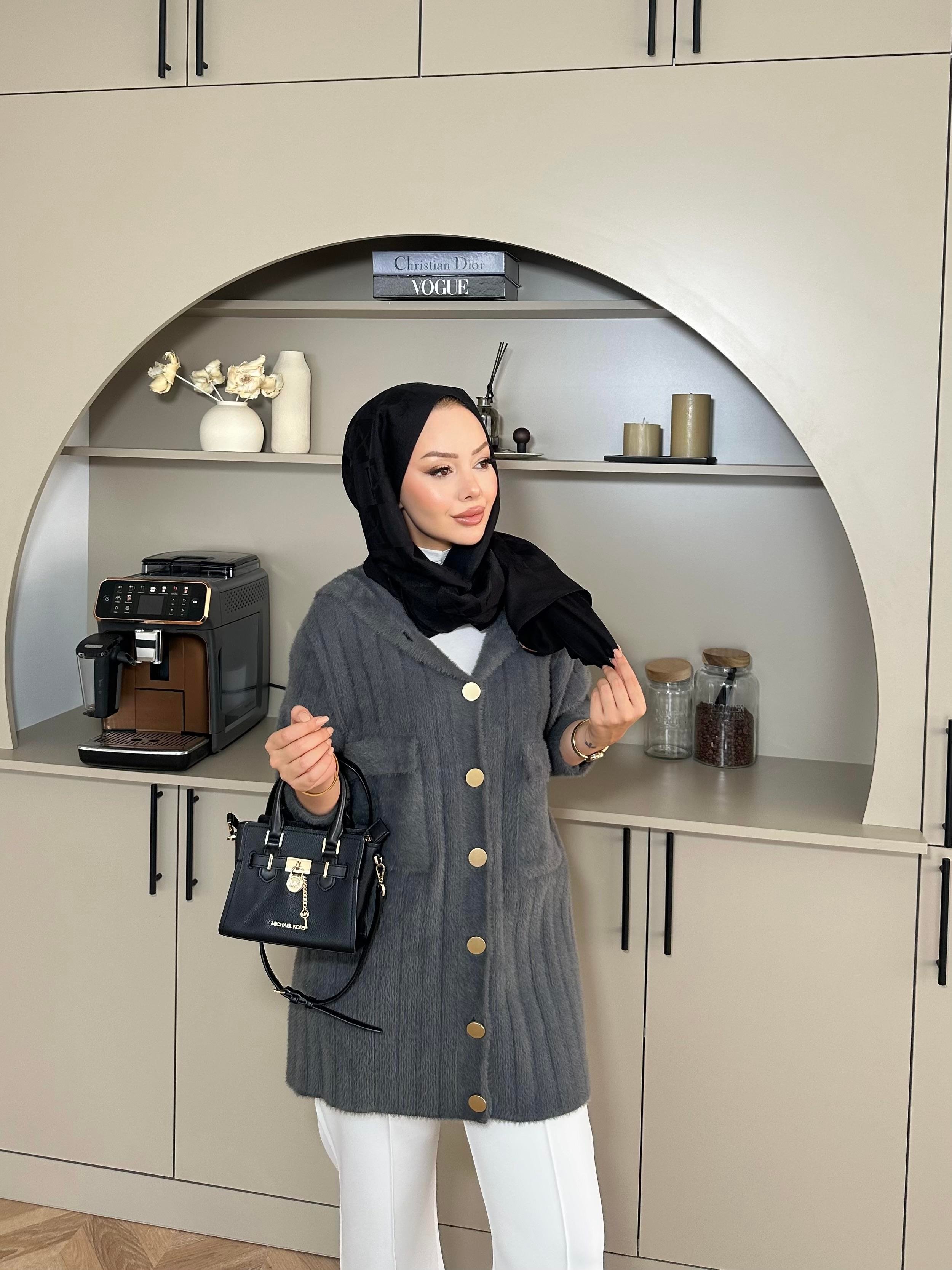 Rove Angora Hırka Antrasit