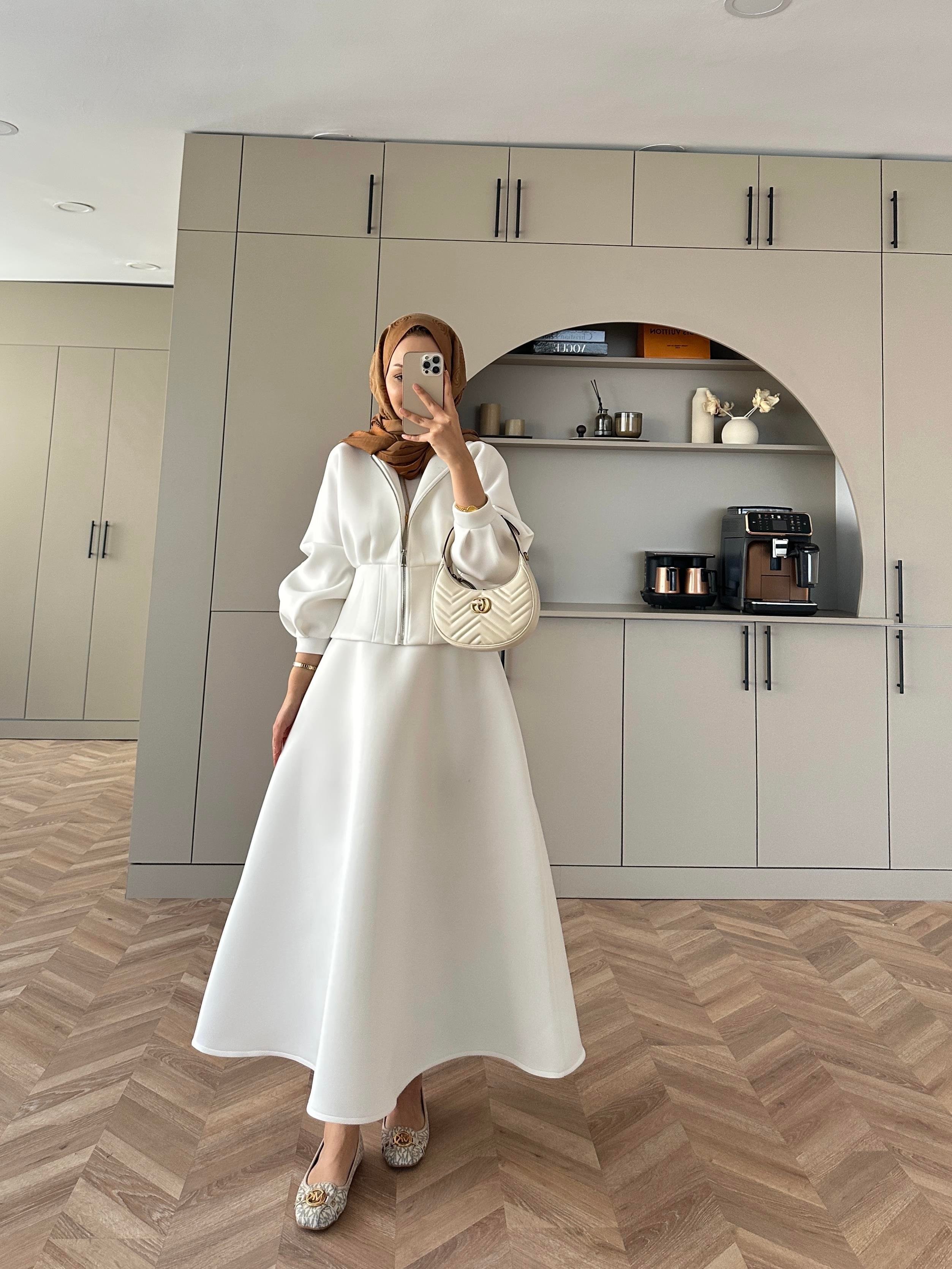 Sabel Scuba Etekli Takım Beyaz 