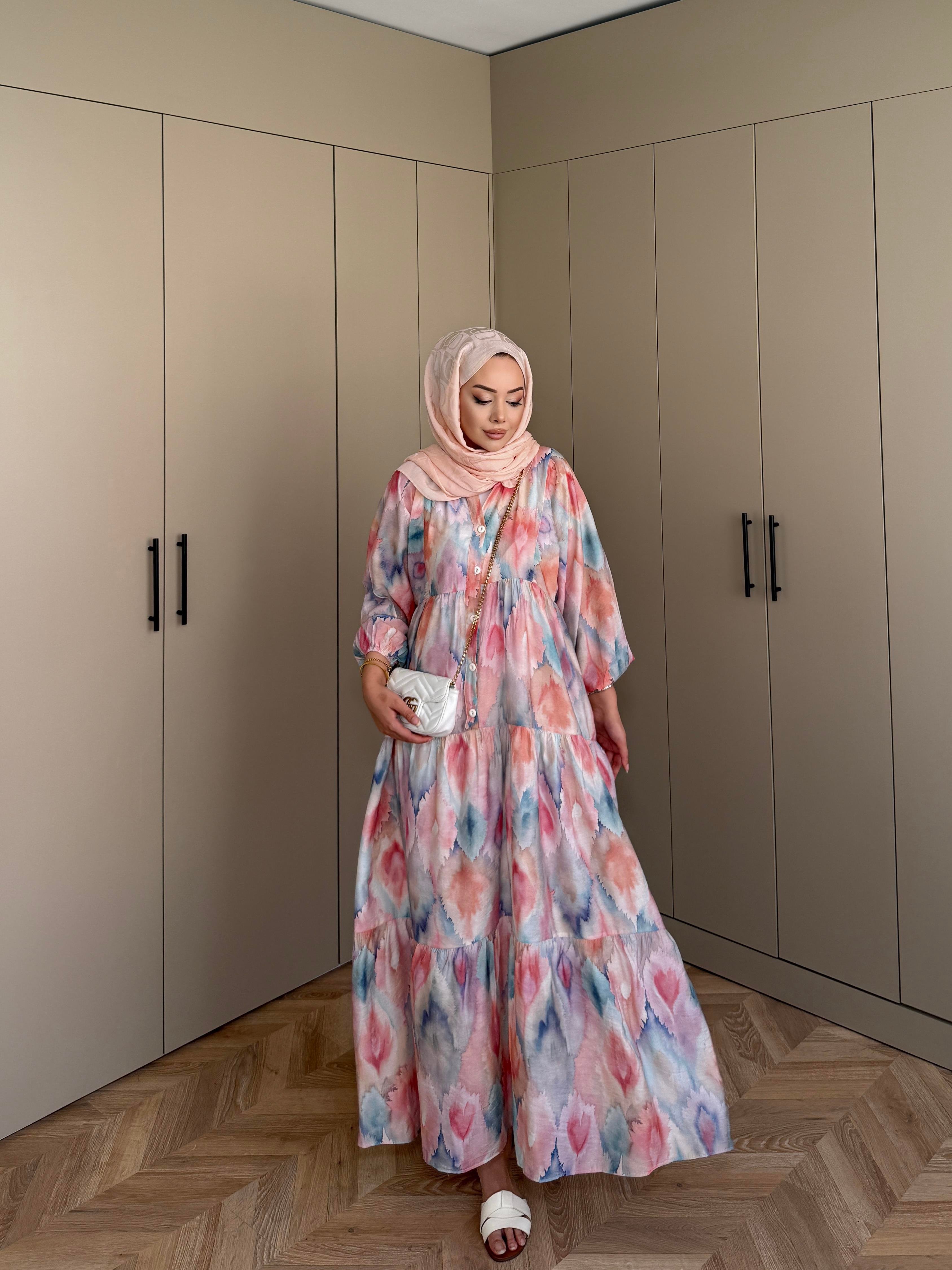 Sera Pamuk Vual Elbise 