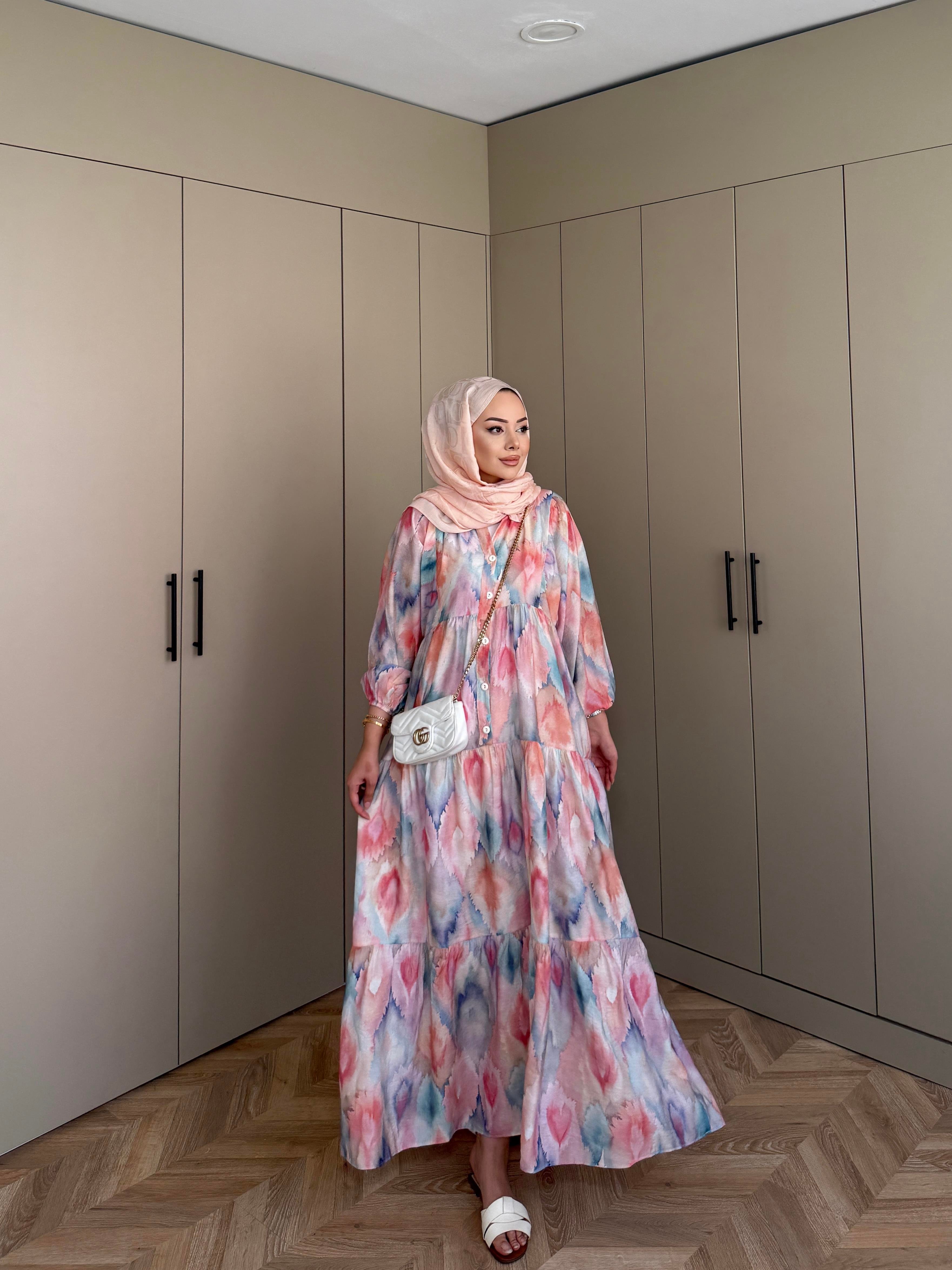 Sera Pamuk Vual Elbise 