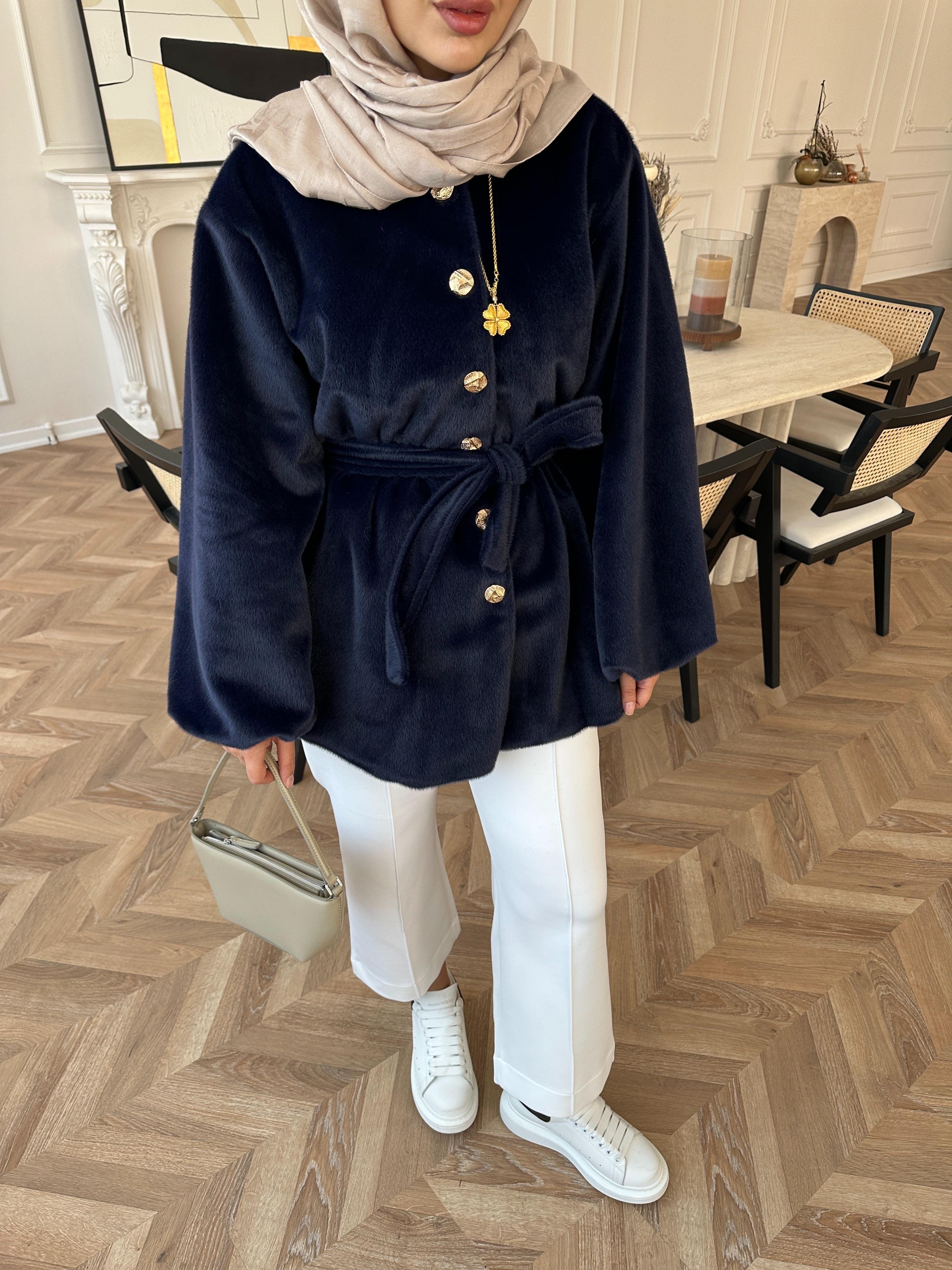 Sezu Angora Kaban Lacivert