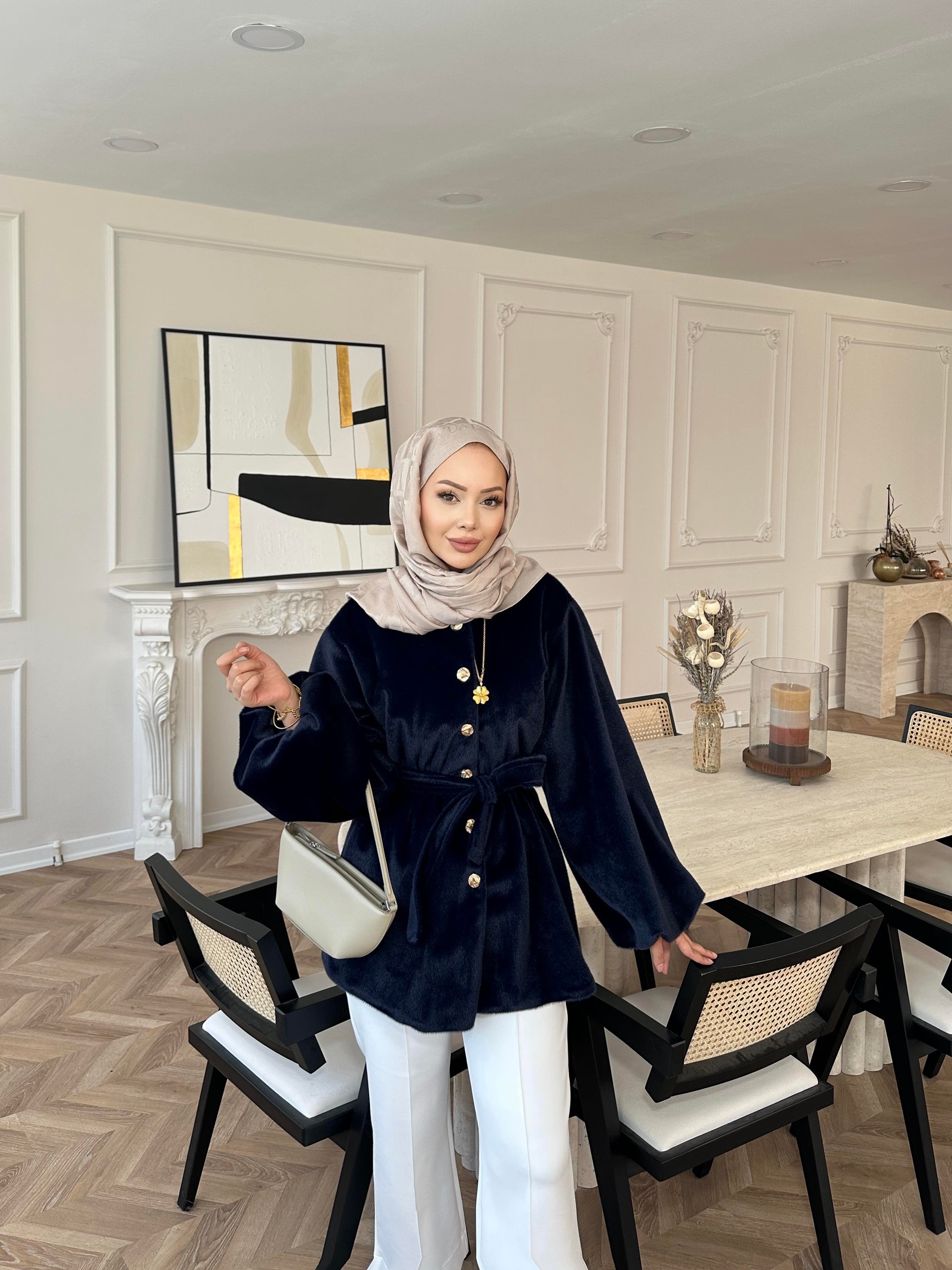 Sezu Angora Kaban Lacivert