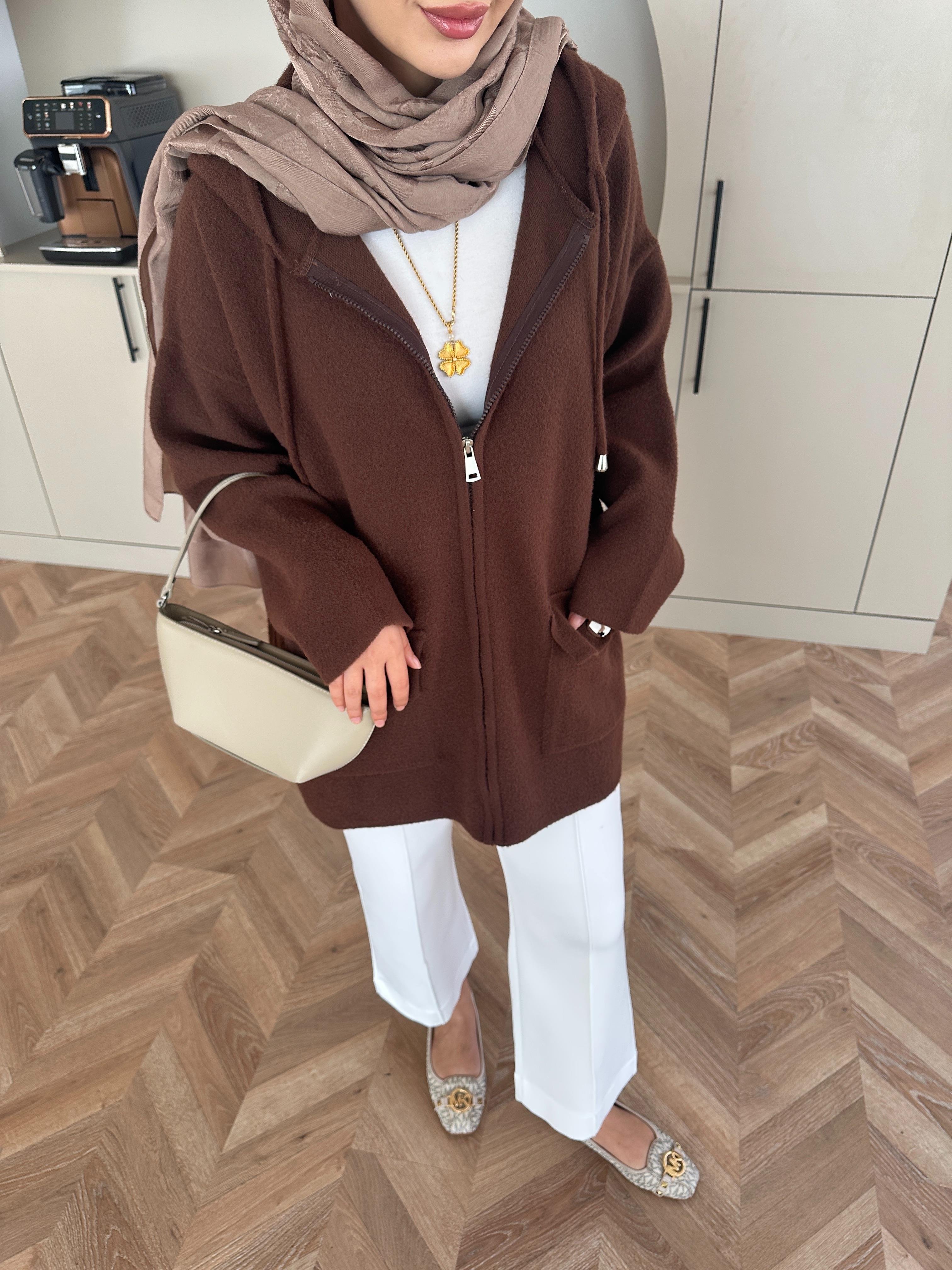 Silva Angora Hırka Acı Kahve