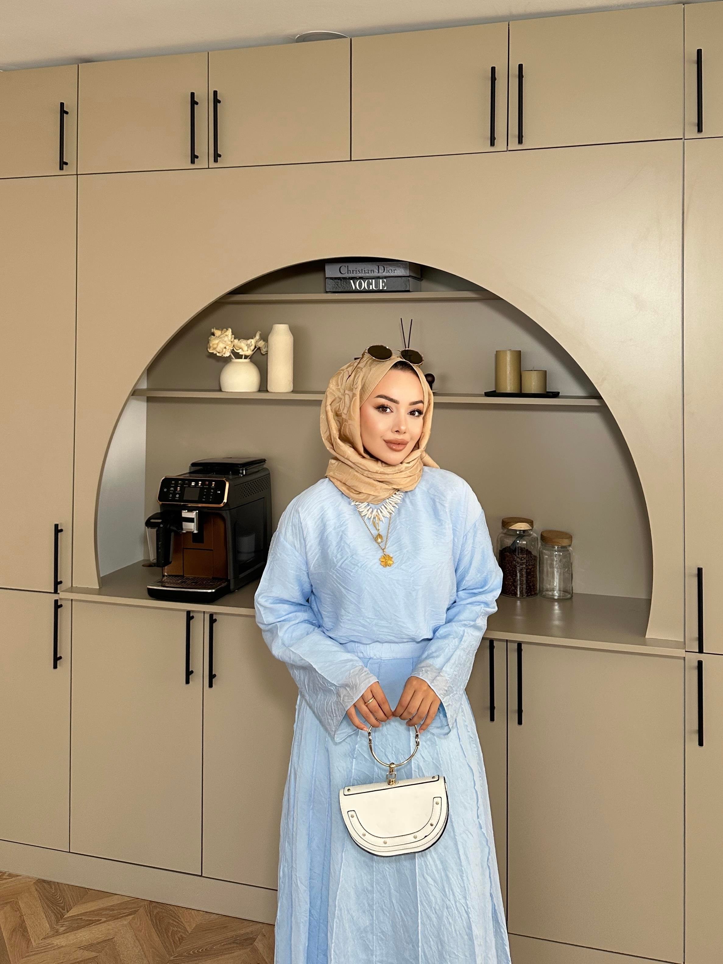 Şura Etekli Takım Mavi