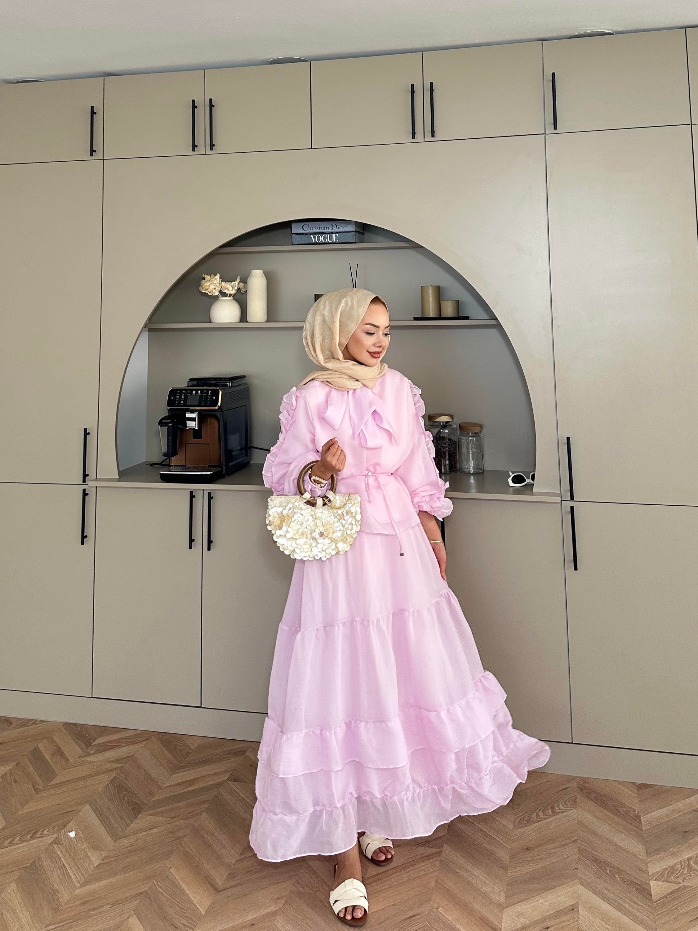 Swan Etekli Takım Pembe