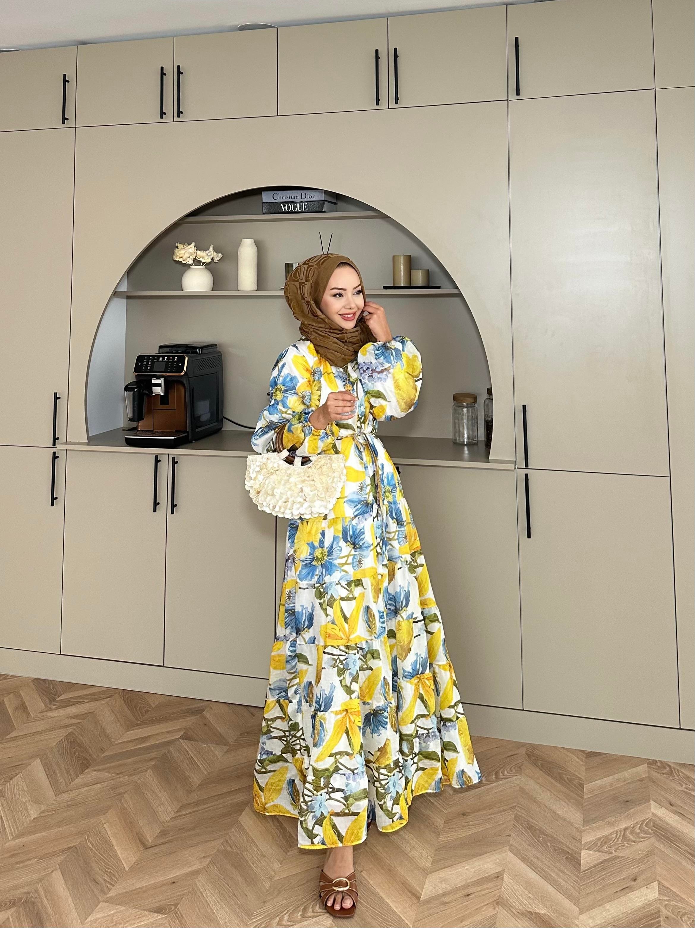 Tania Tül Elbise Sarı