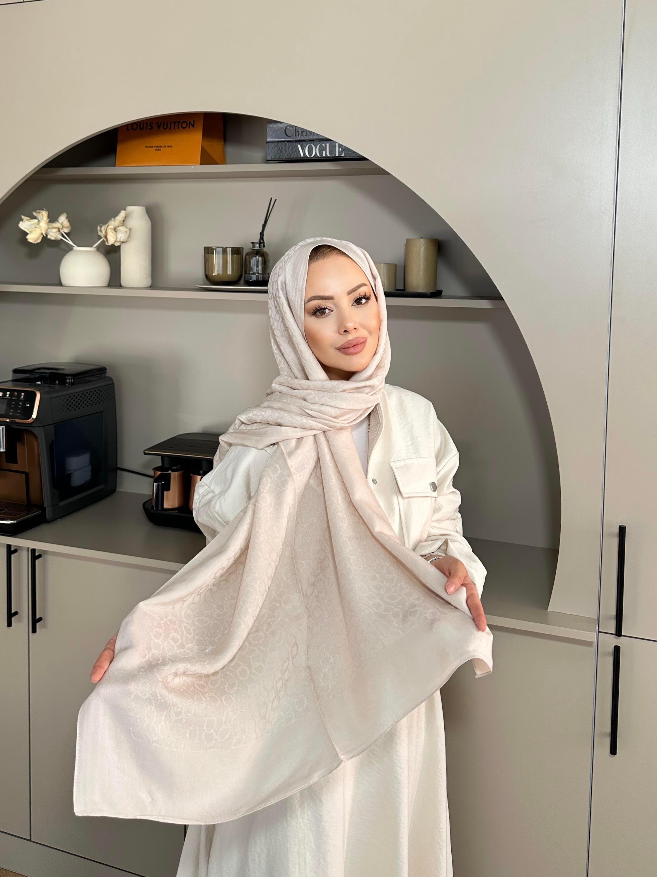 Taş Zincir Desen Naia Şal