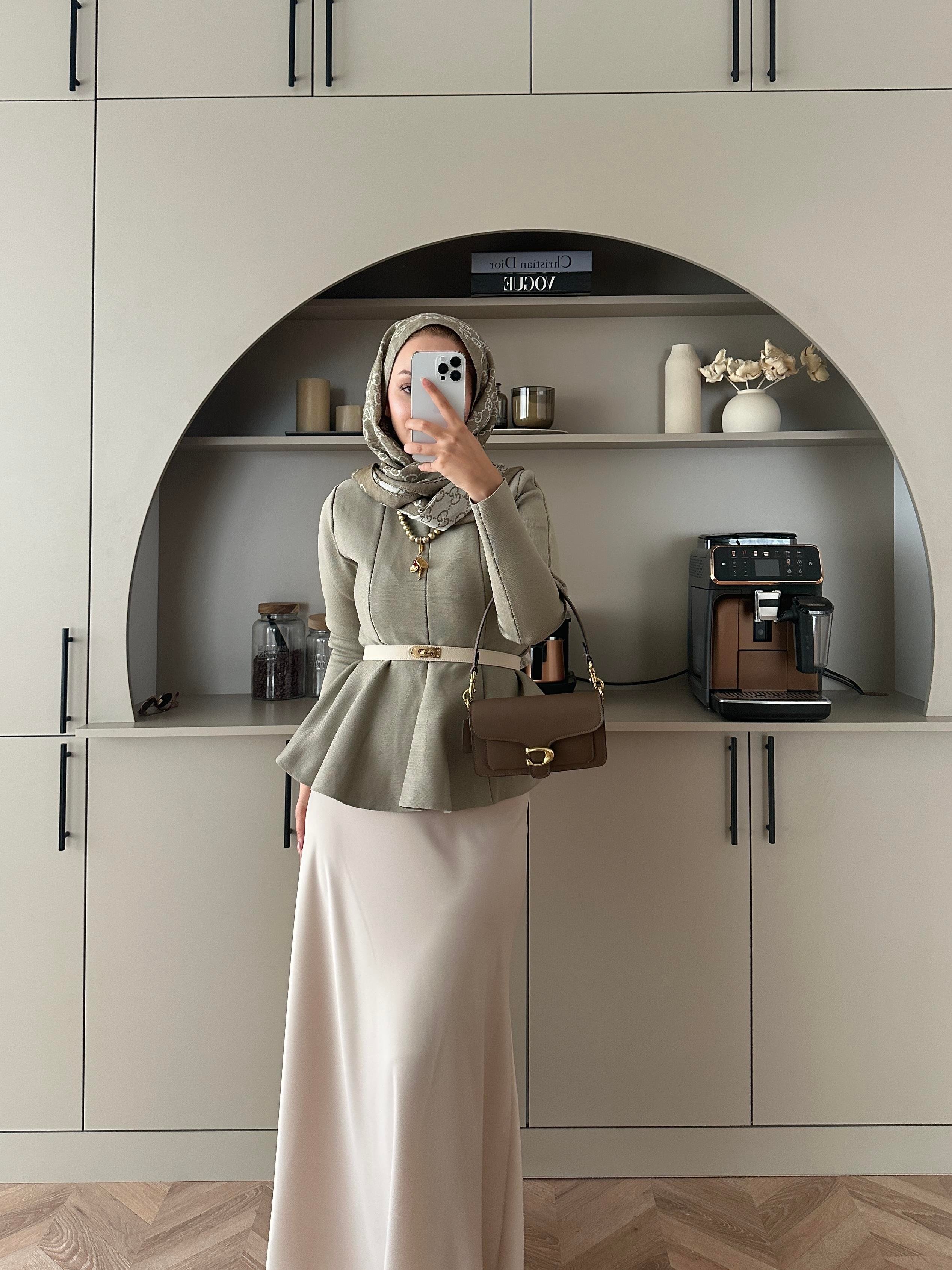 Tate Çelik Örme Kazak Vizon