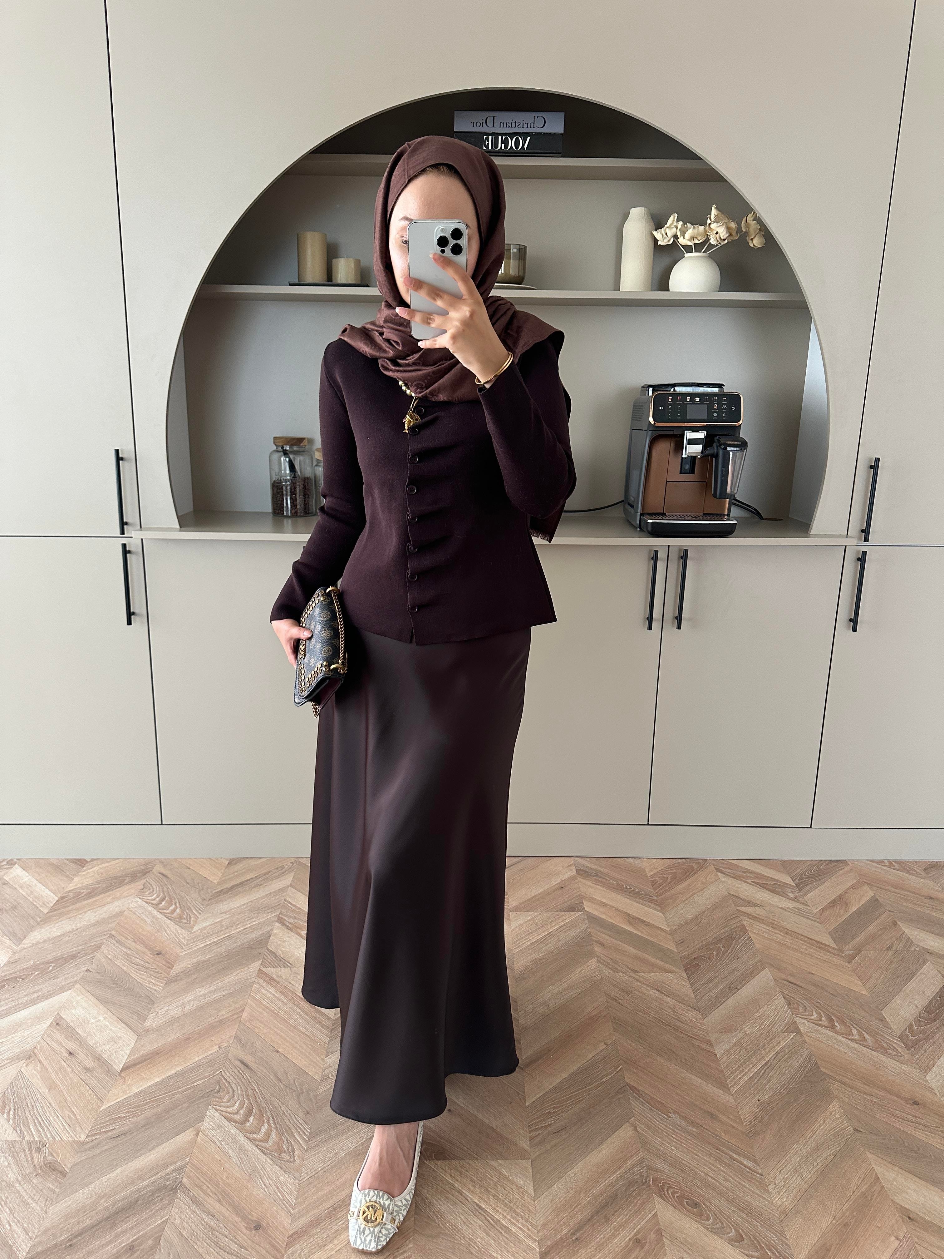 Tiana Saten Etek Acı Kahve