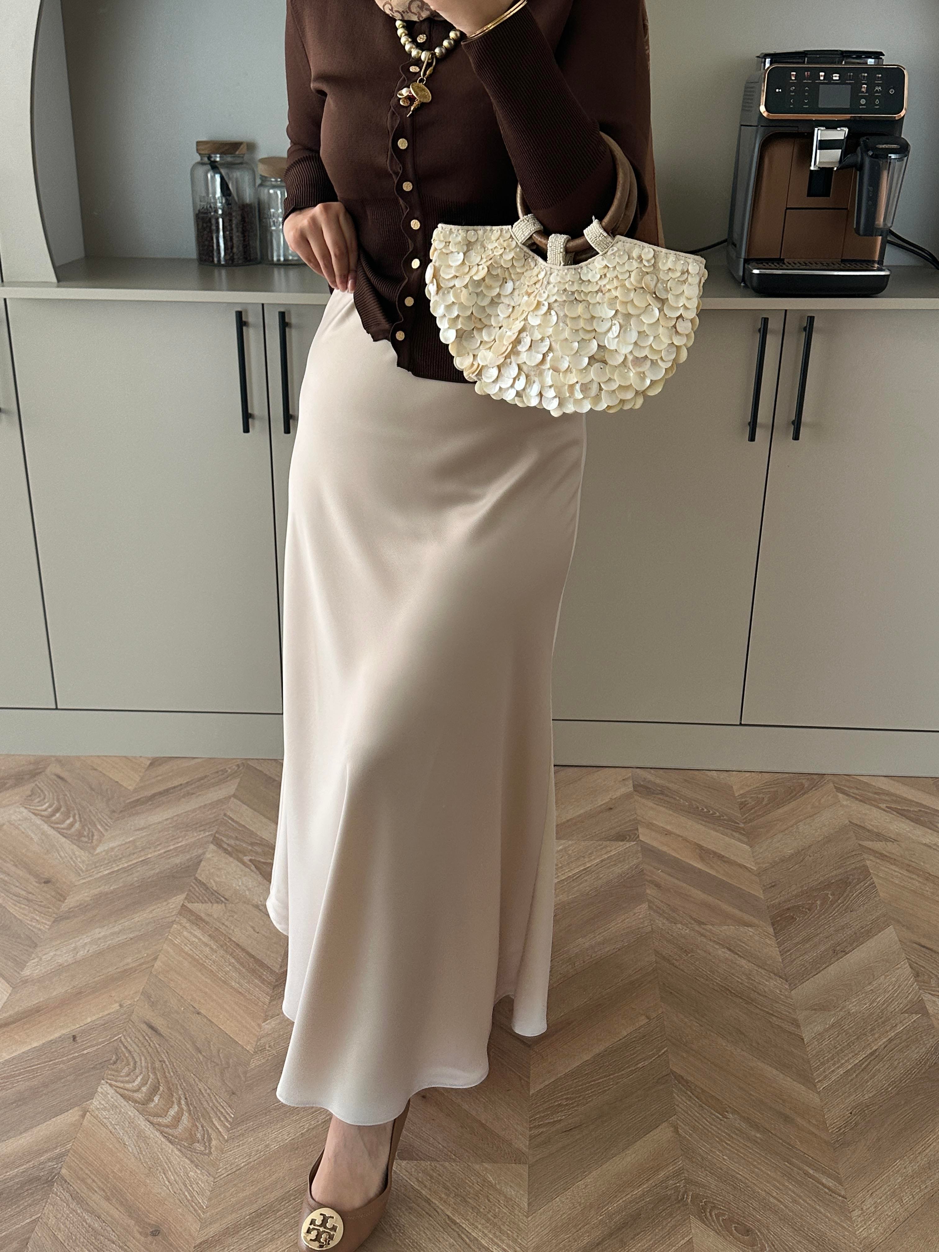 Tiana Saten Etek Bej