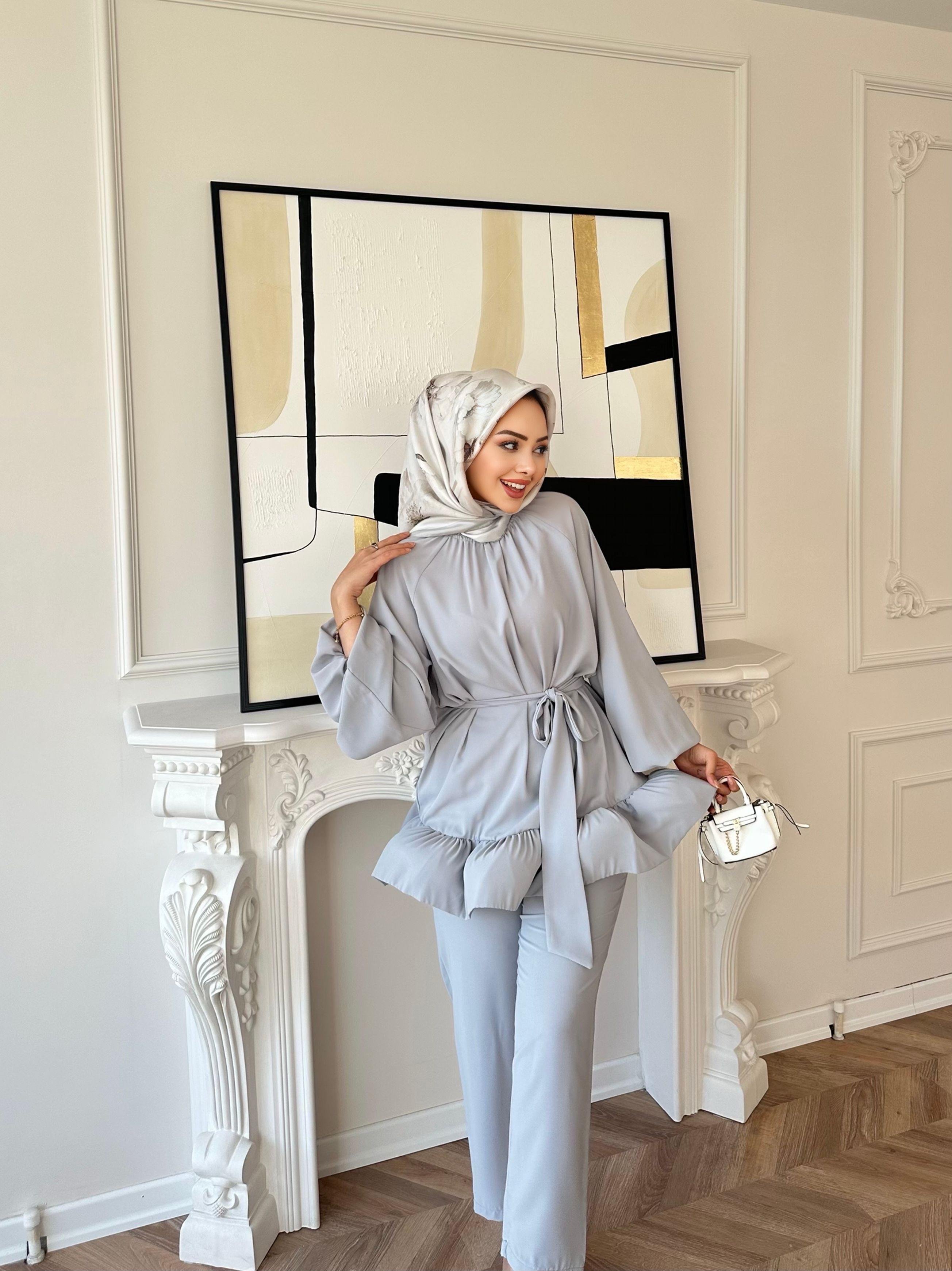 Venezia Pantolonlu Takım Gri