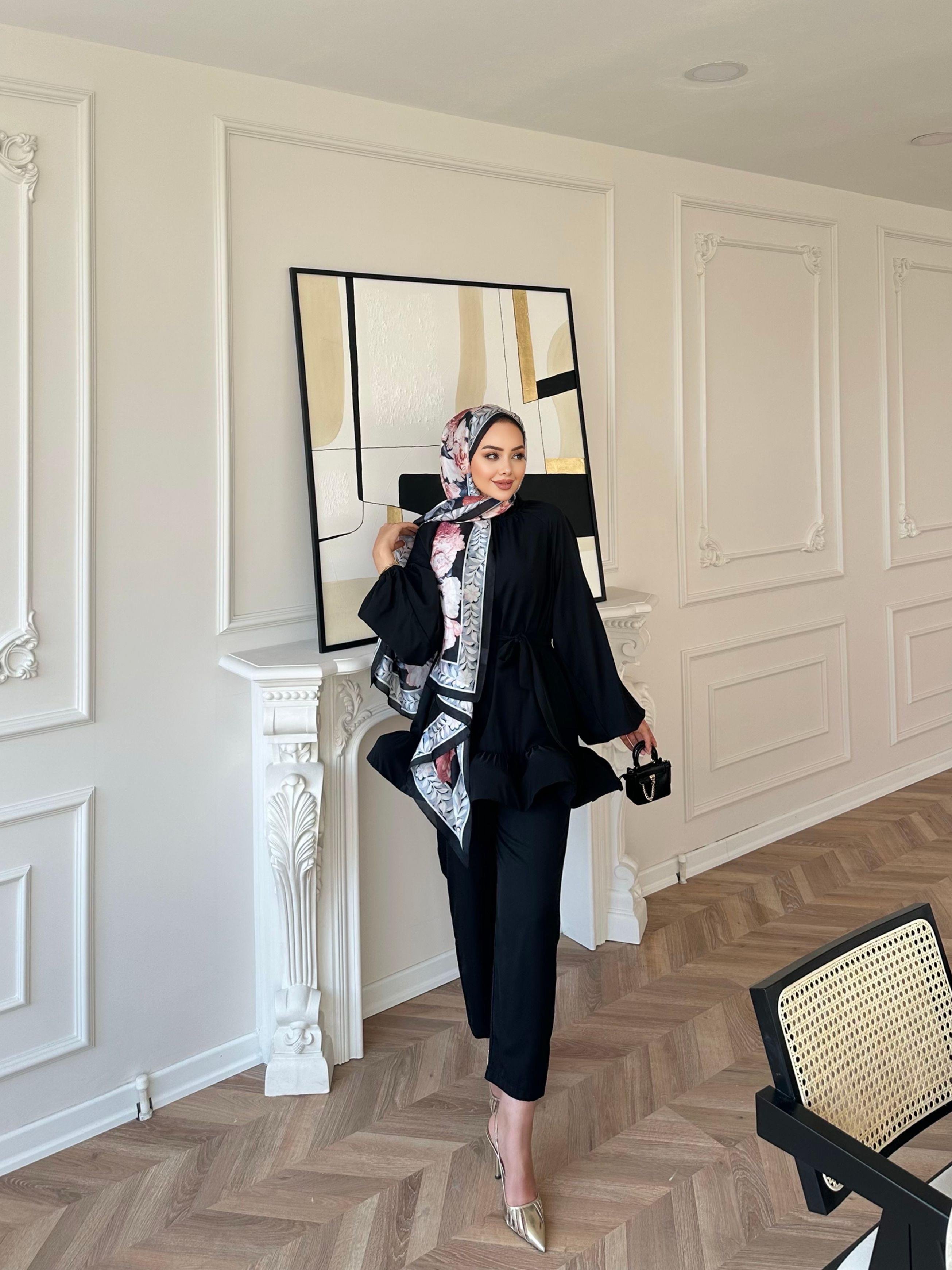 Venezia Pantolonlu Takım Siyah