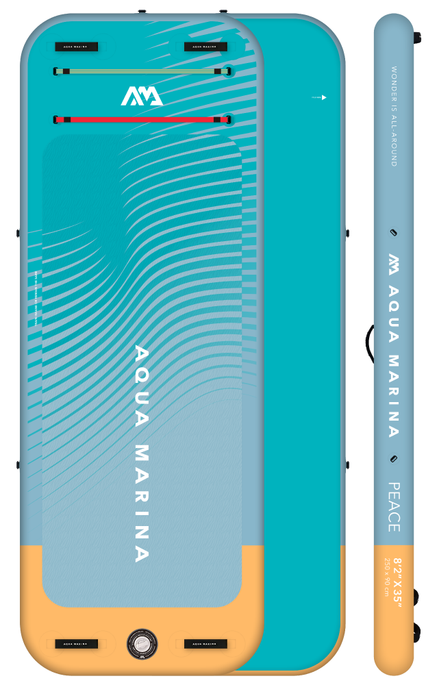 Aqua Marina Peace Yoga Şişme Isup Stand-Up Paddle Board 250CM