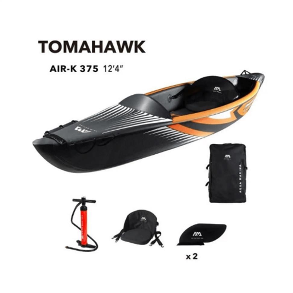 Aqua Marina Tomahawk Air K-375 Şişme Kano Tek Kişilik