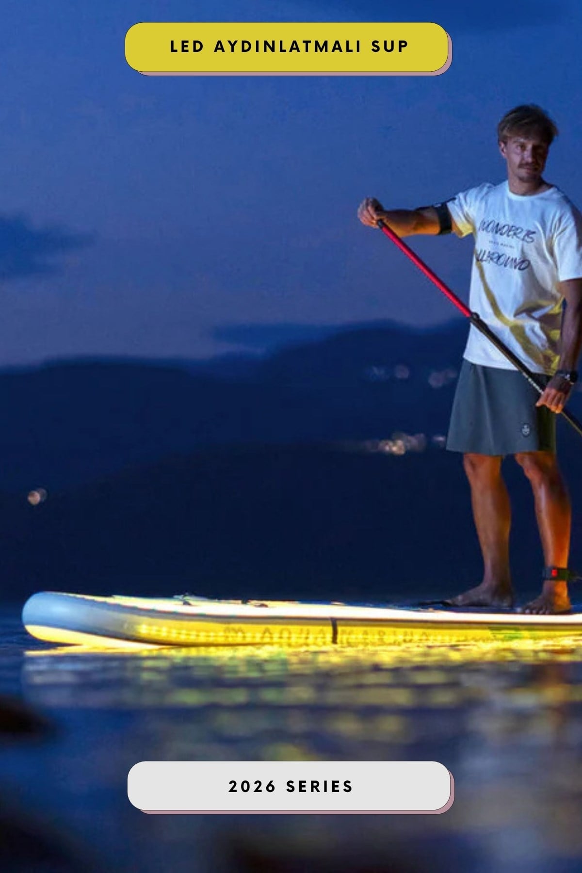 Ray 11'0” TPU Şişme Stand Up Paddle Board | LED Aydınlatmalı SUP