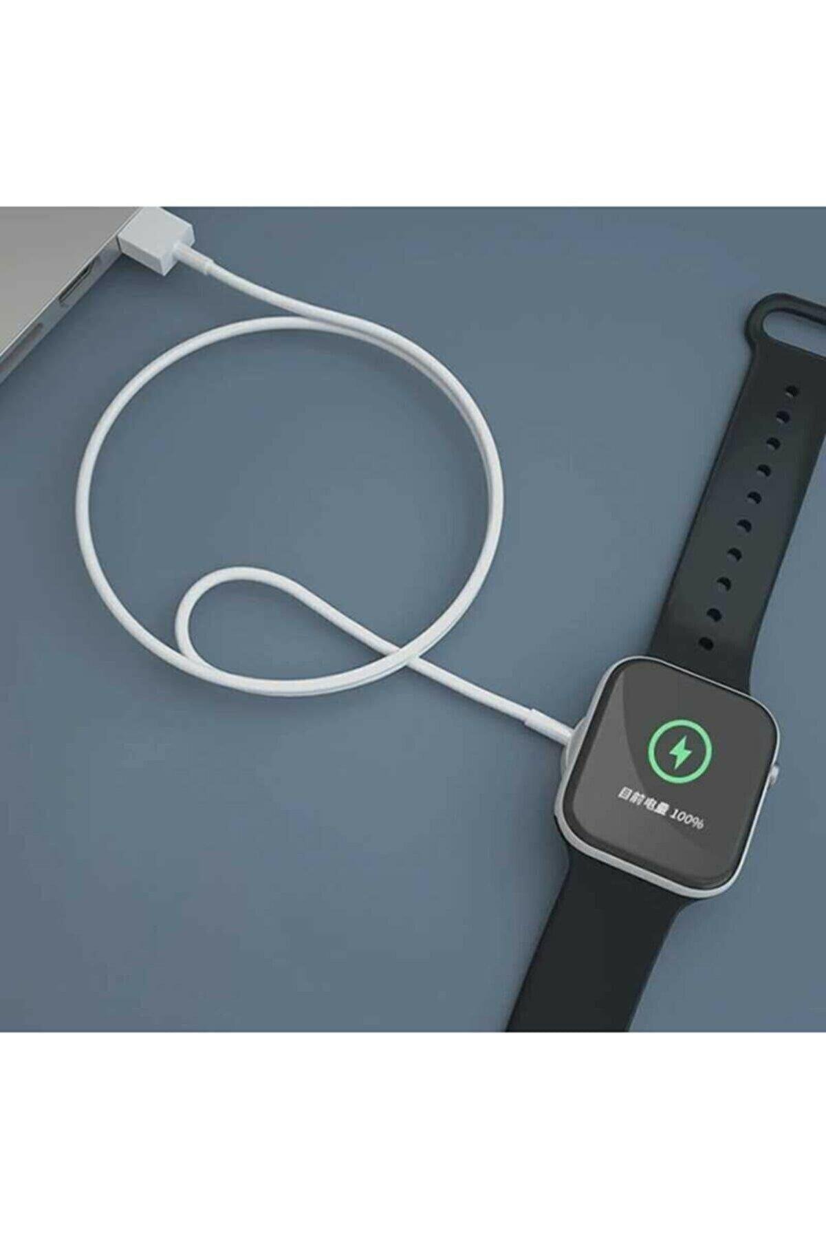 Apple Watch Manyetik Hızlı Şarj Aleti Seri 1/2/3/4/5/6 Uyumlu