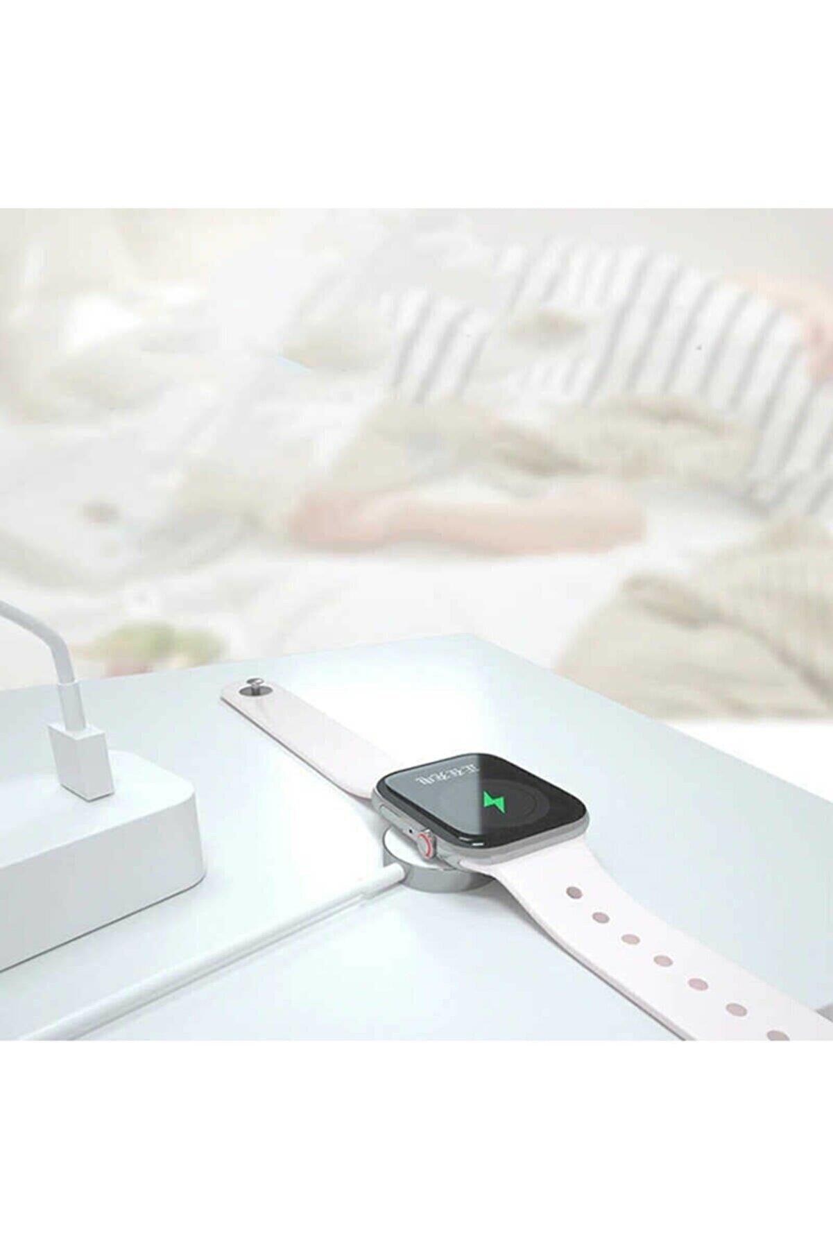 Apple Watch Manyetik Hızlı Şarj Aleti Seri 1/2/3/4/5/6 Uyumlu
