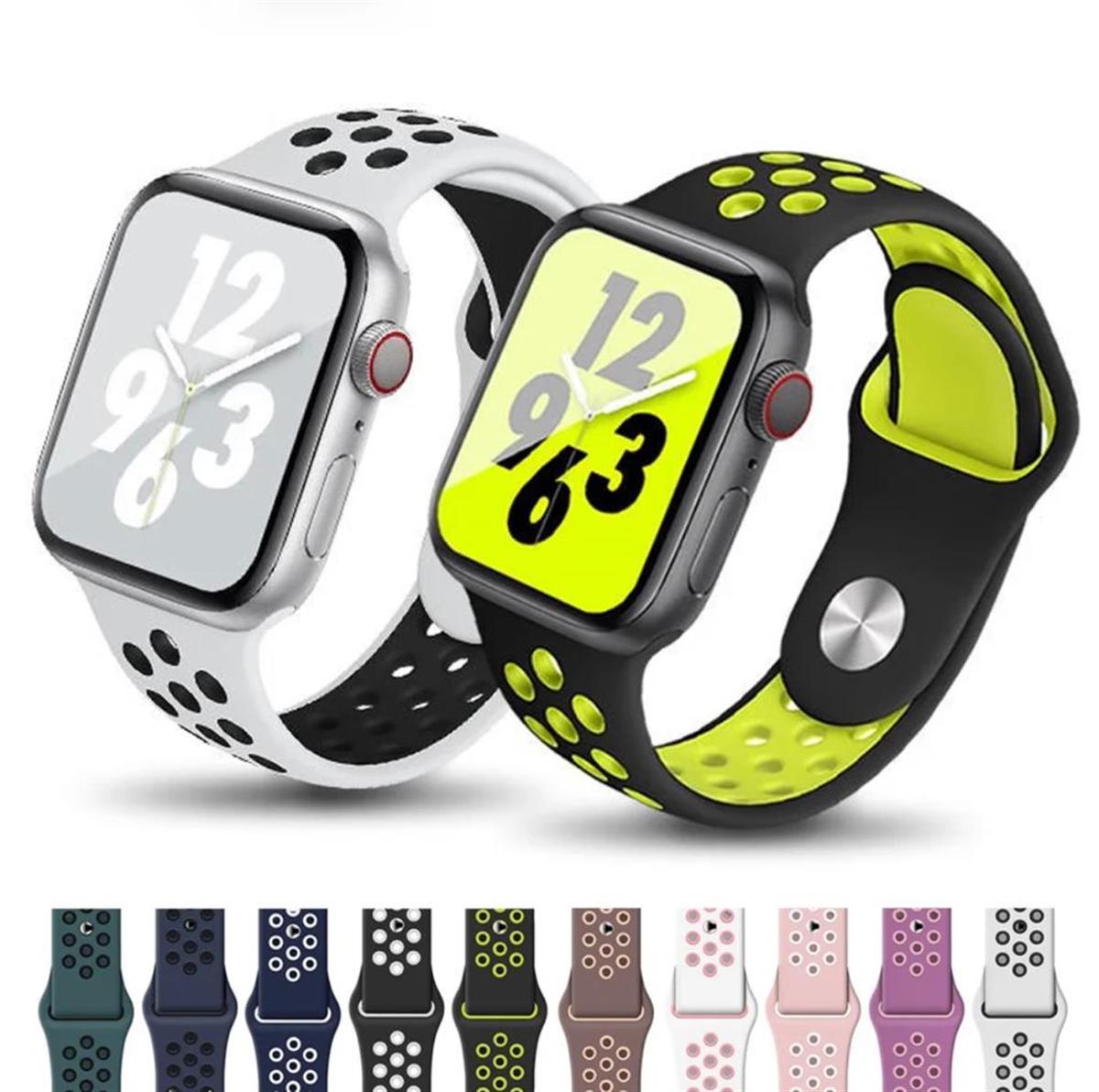Apple Watch Uyumlu Delikli Nike Spor Kordon